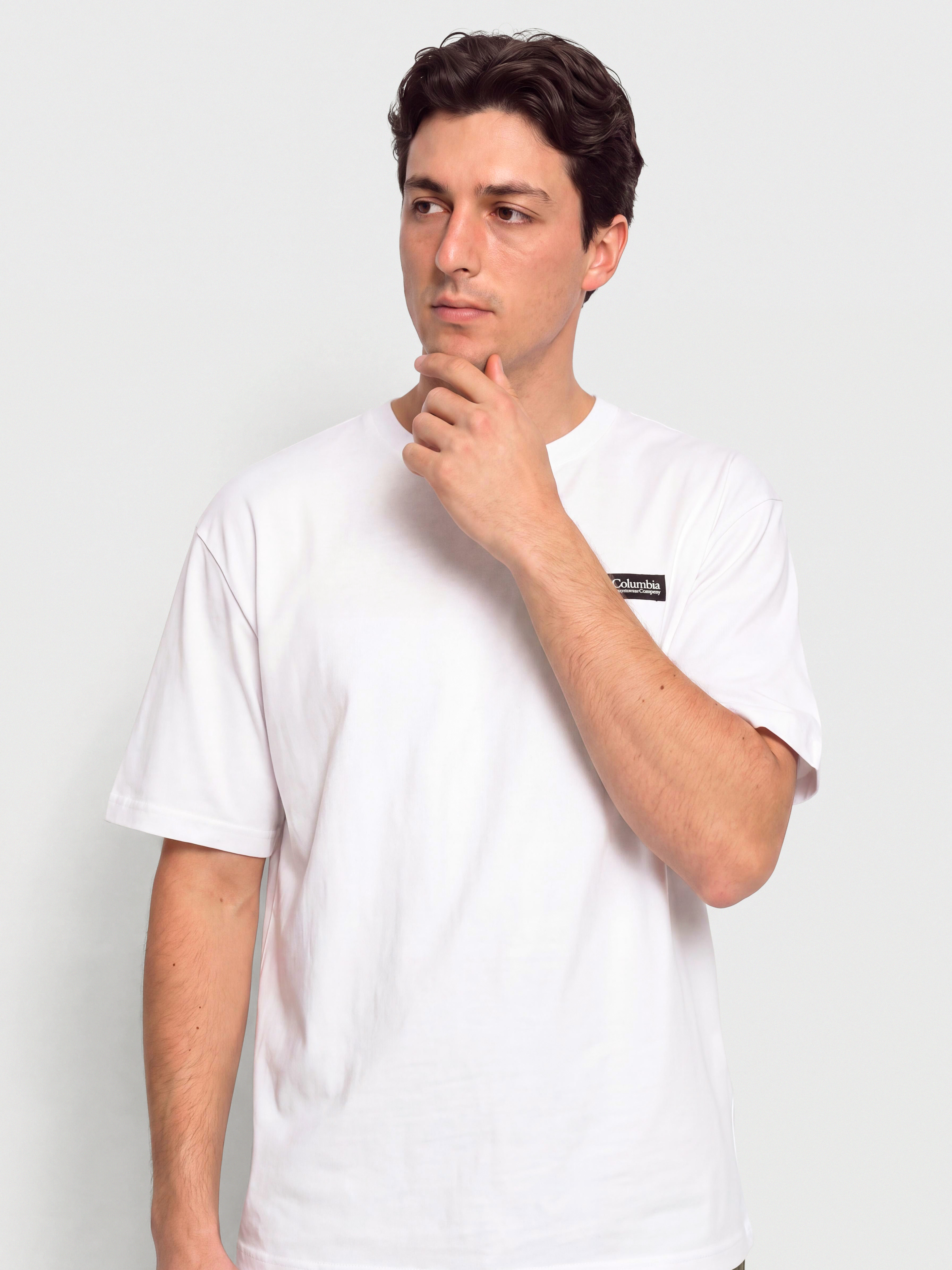 Columbia CSC Heavyweight Iconic T-Shirt (white/csc box logo)