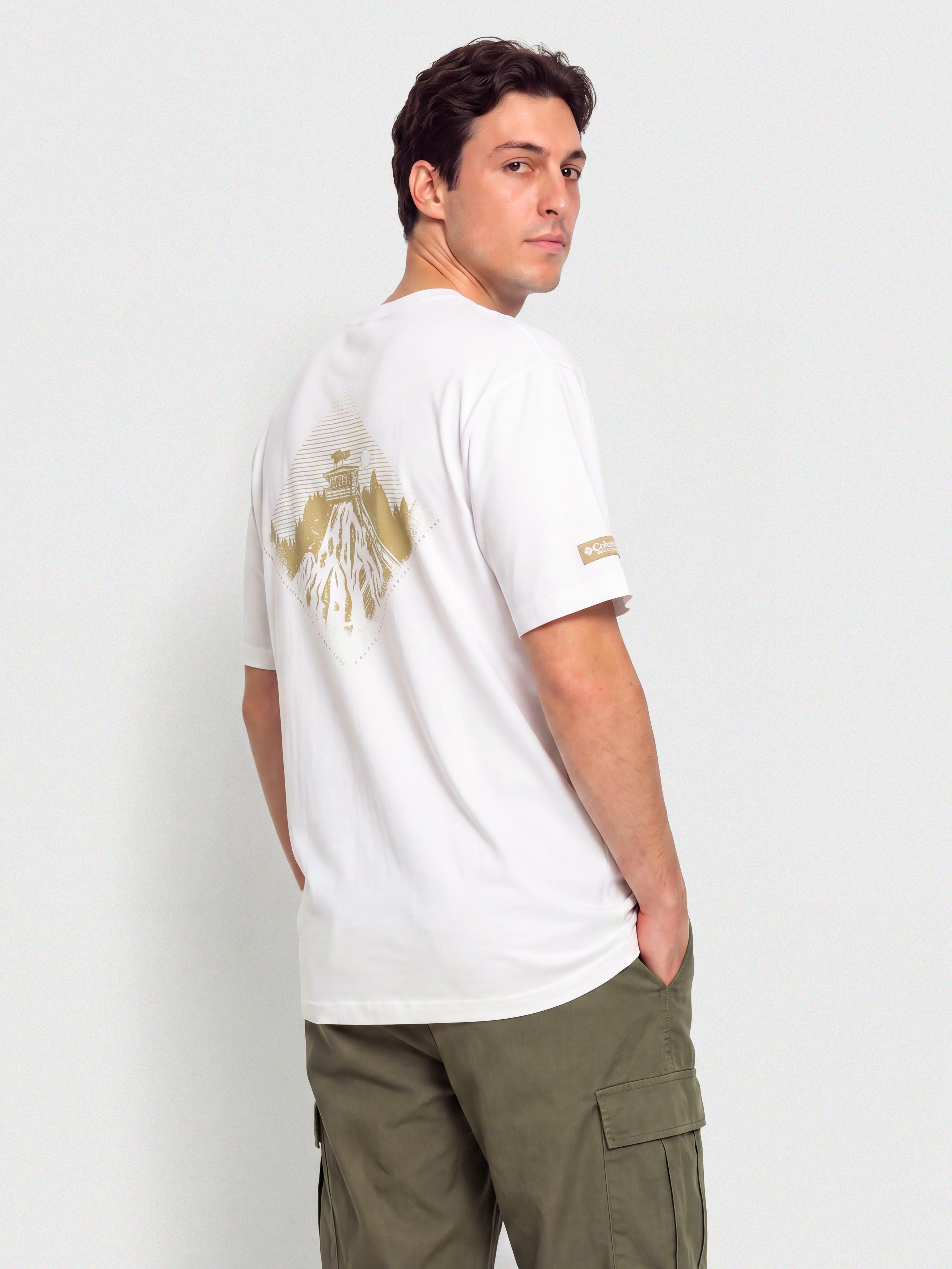 Columbia T-Shirt CSC Heavyweight Back Graphic (white/heritage)