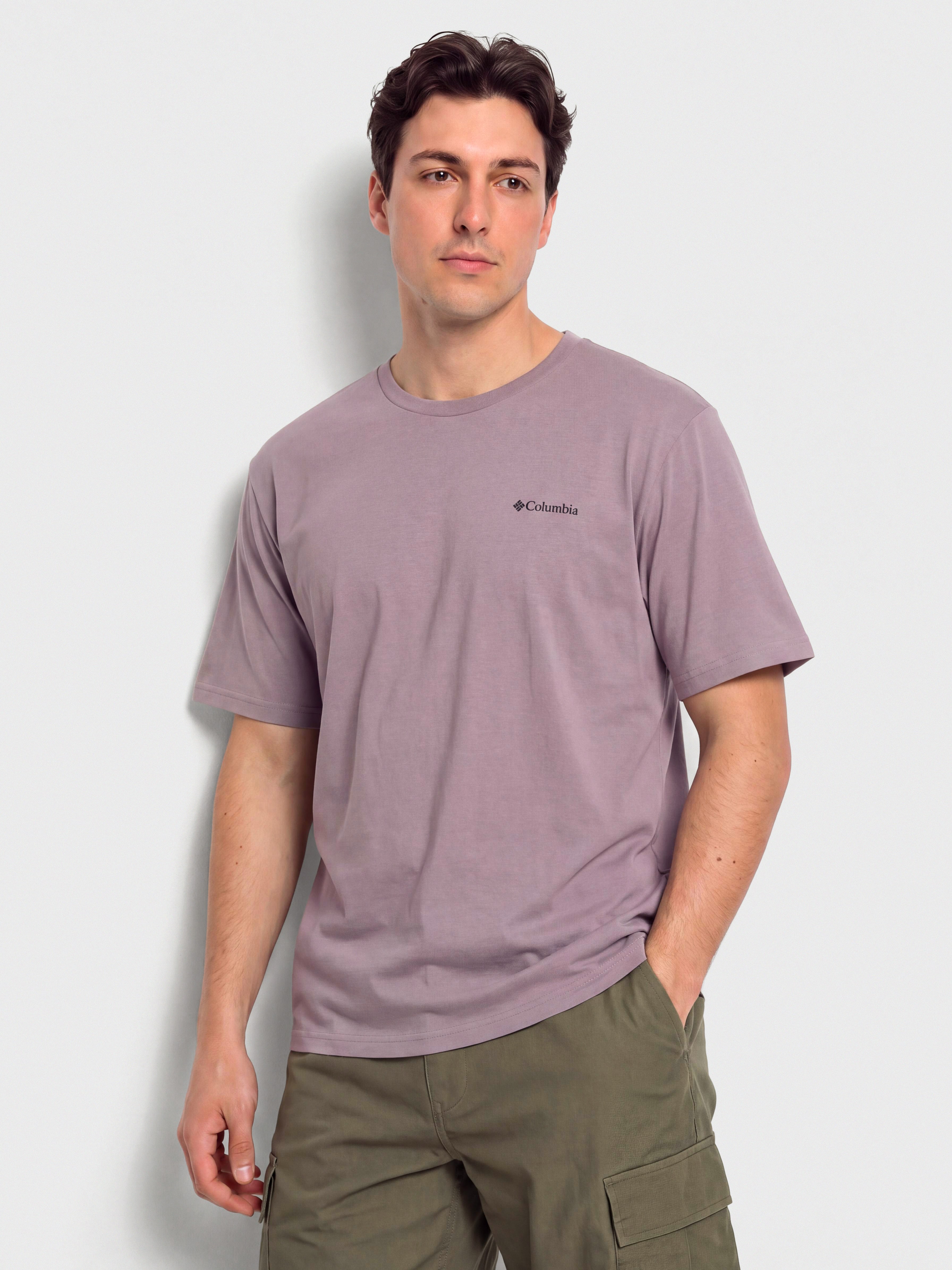 Columbia T-Shirt CSC Logo Back (shale purple/boxy brand)