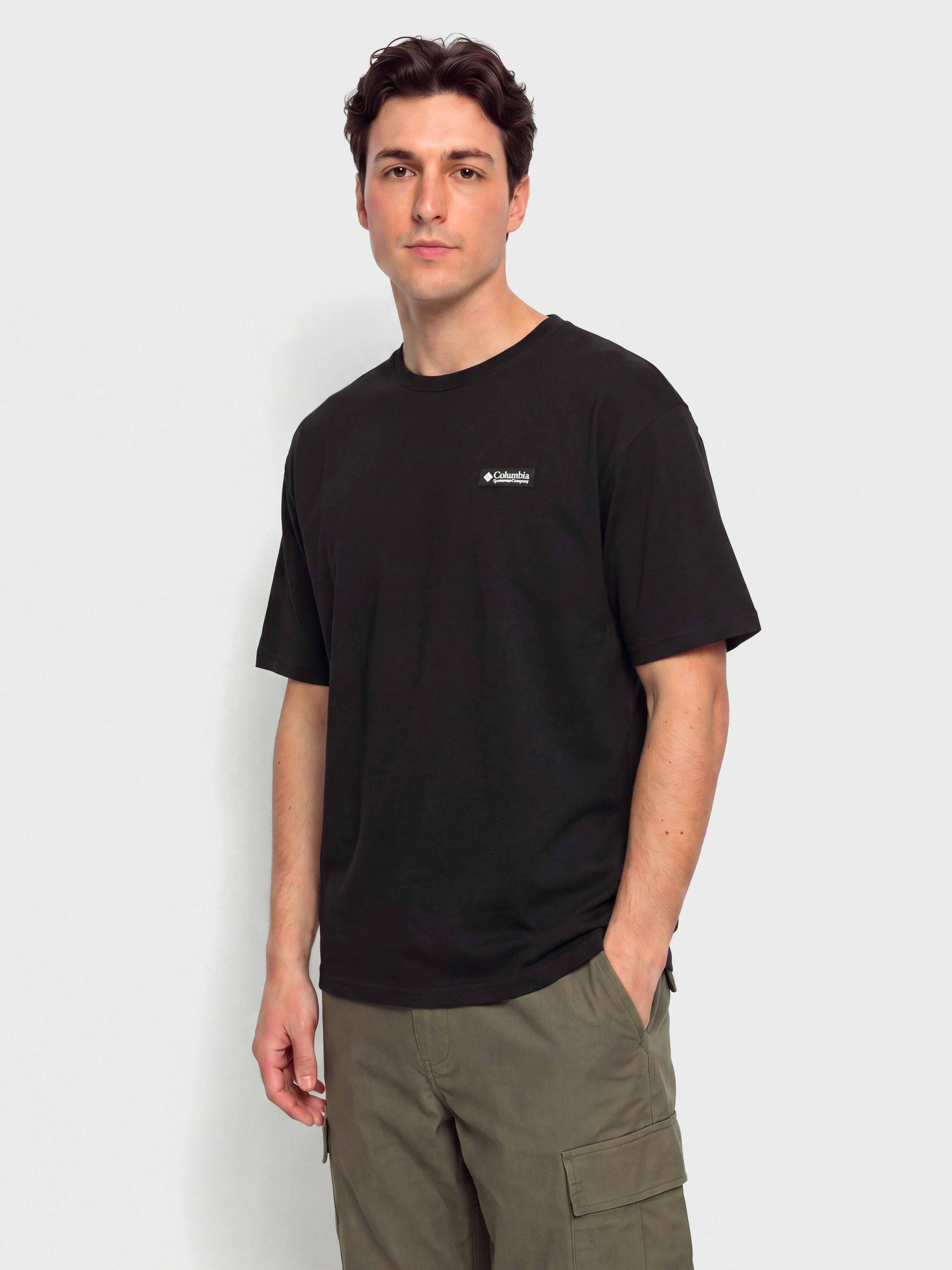 Columbia T-Shirt CSC Heavyweight Back Graphic (black/photoreal)