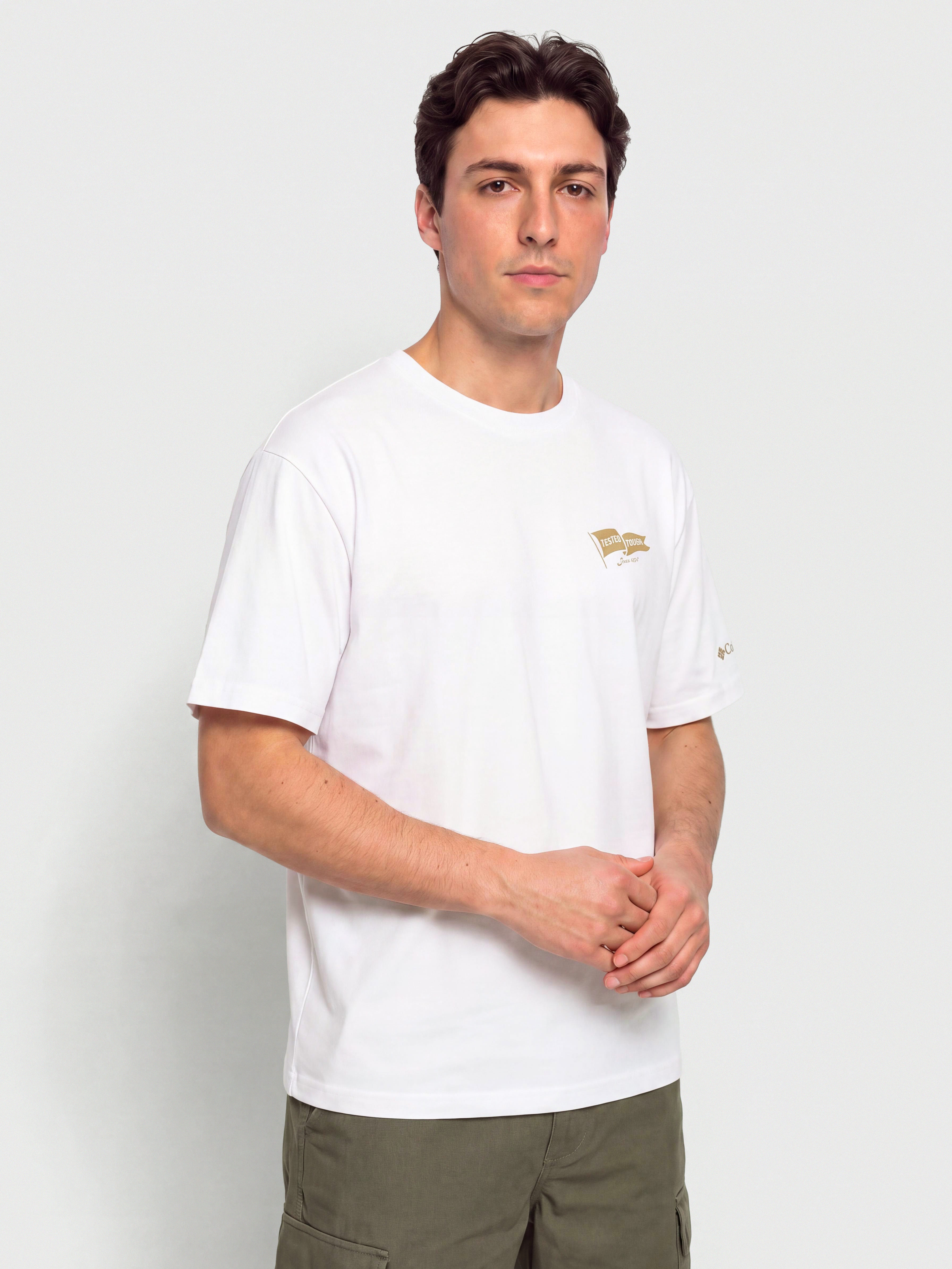 Columbia T-Shirt CSC Heavyweight Back Graphic (white/heritage)