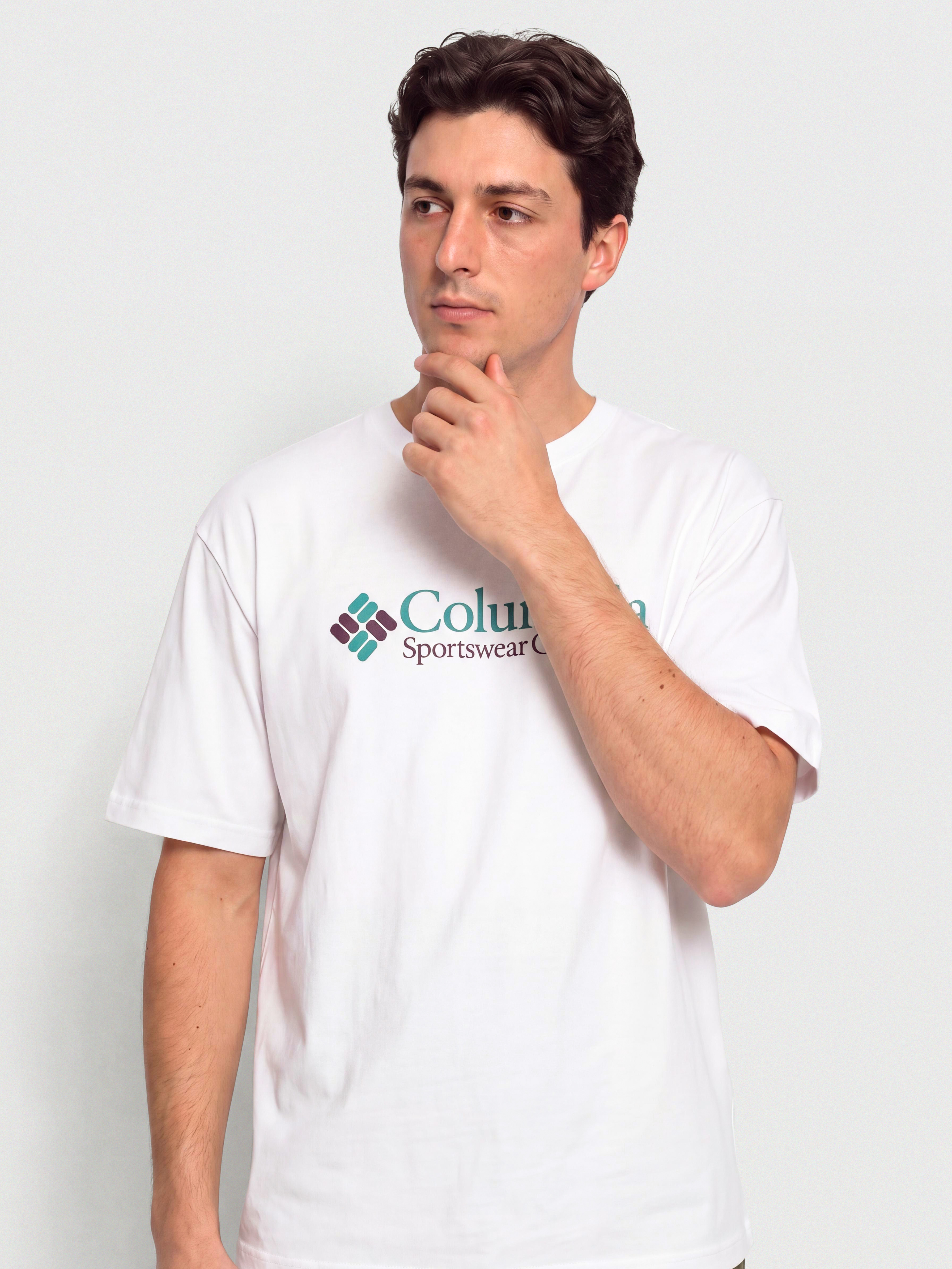 Columbia CSC Heavyweight Logo T-Shirt (white csc retro)