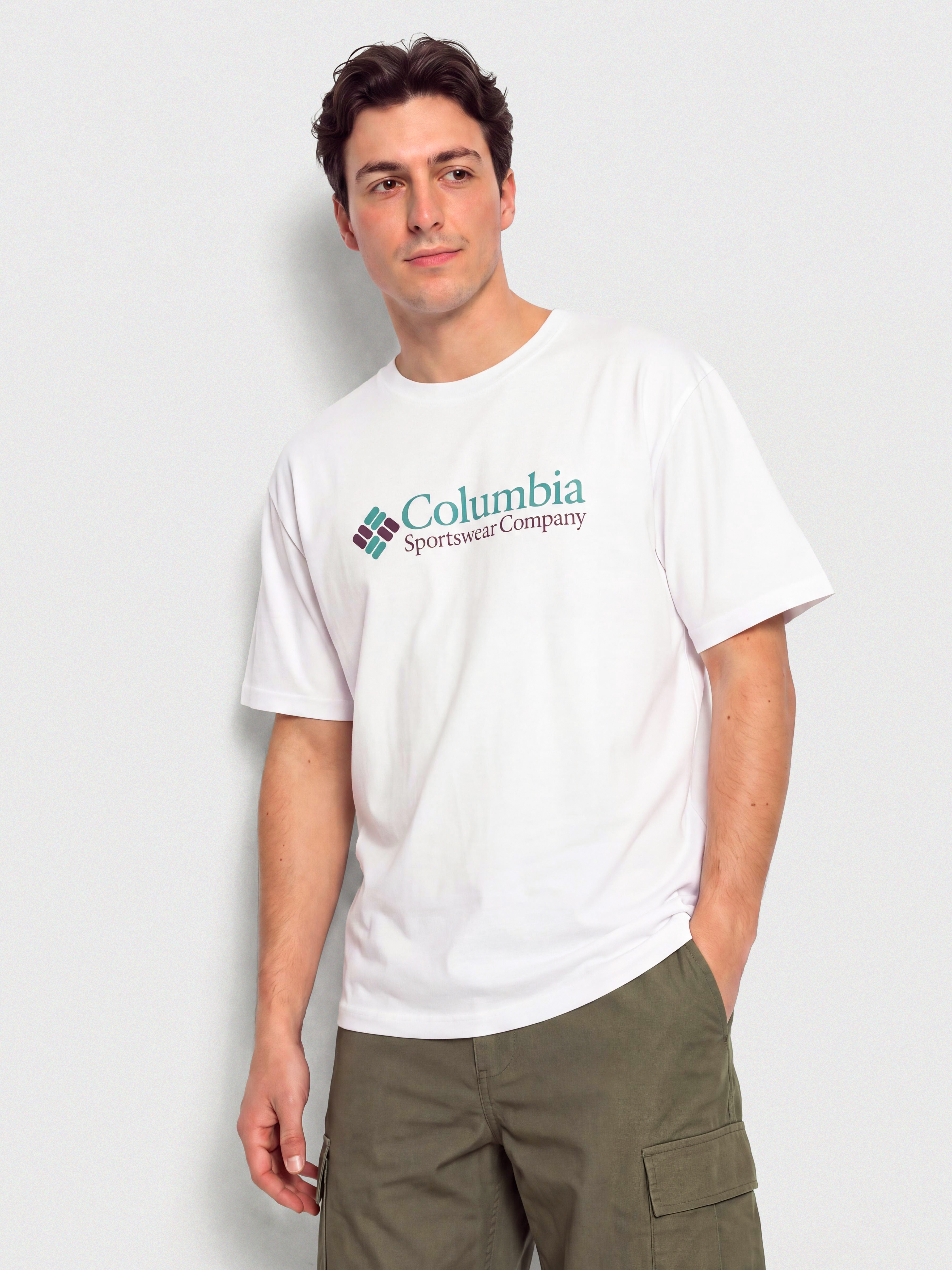 Columbia CSC Heavyweight Logo T-Shirt (white csc retro)