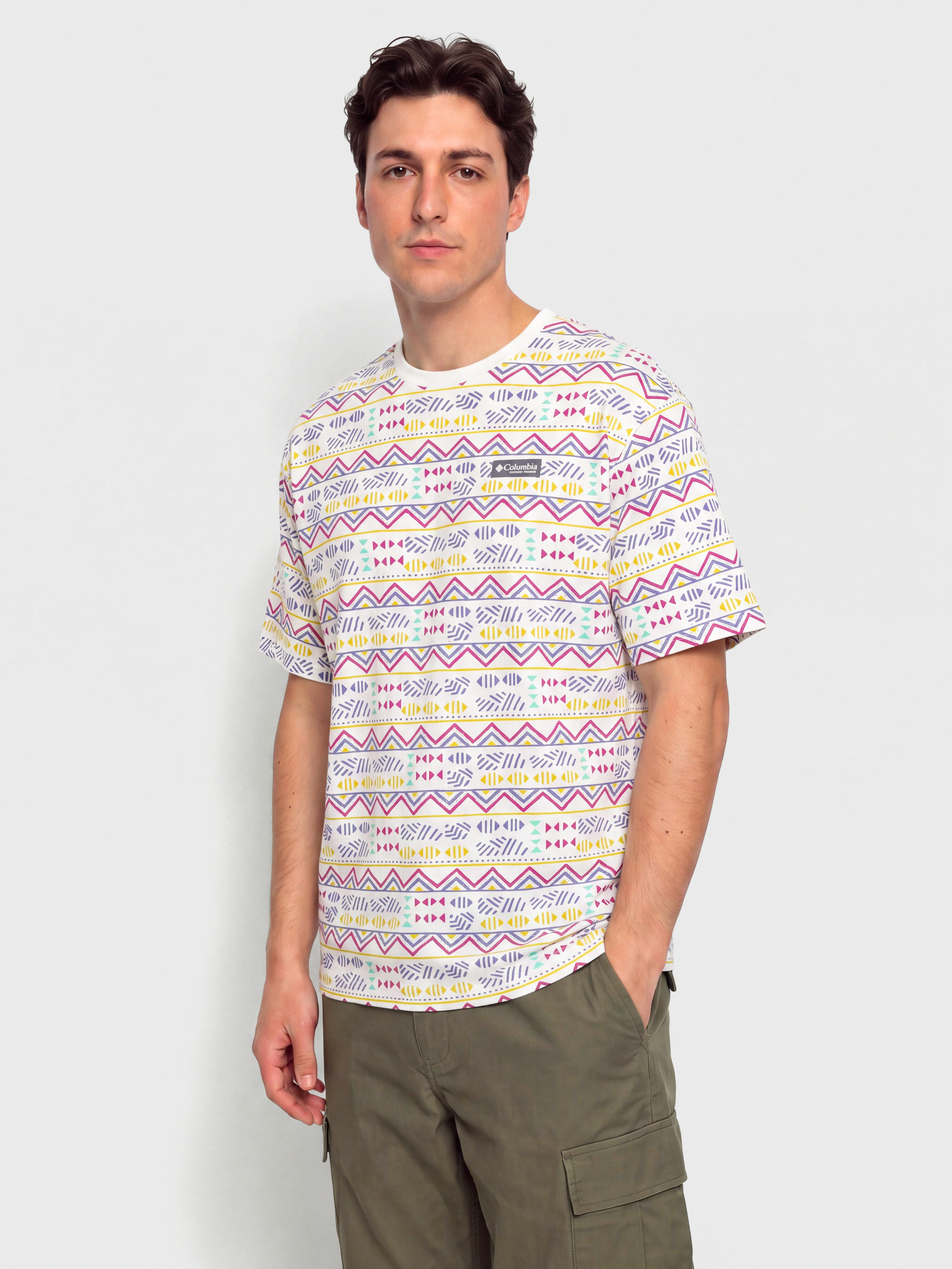 Columbia CSC Heavyweight Printed T-Shirt (sea salt/horizons)