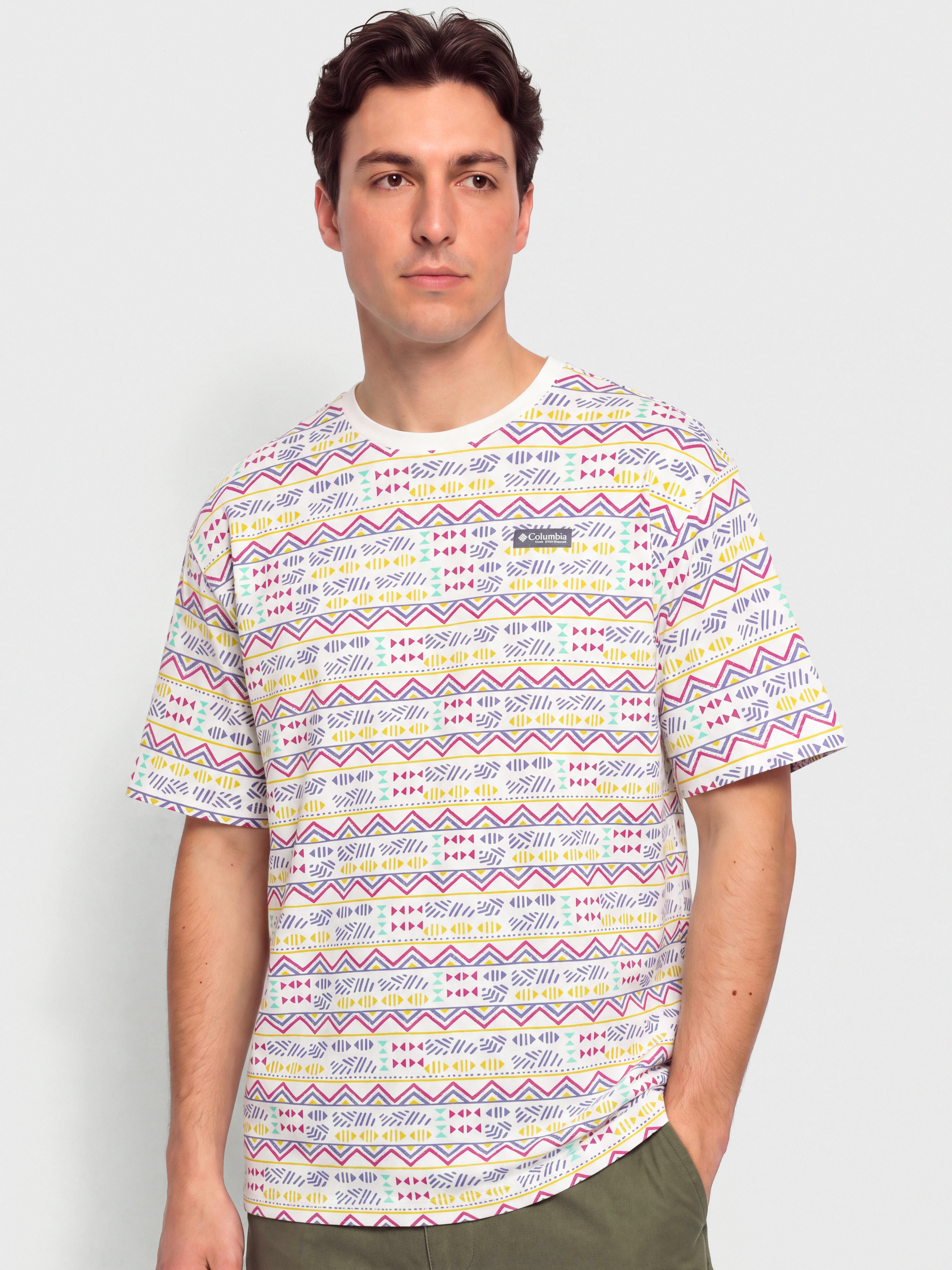 Columbia CSC Heavyweight Printed T-Shirt (sea salt/horizons)