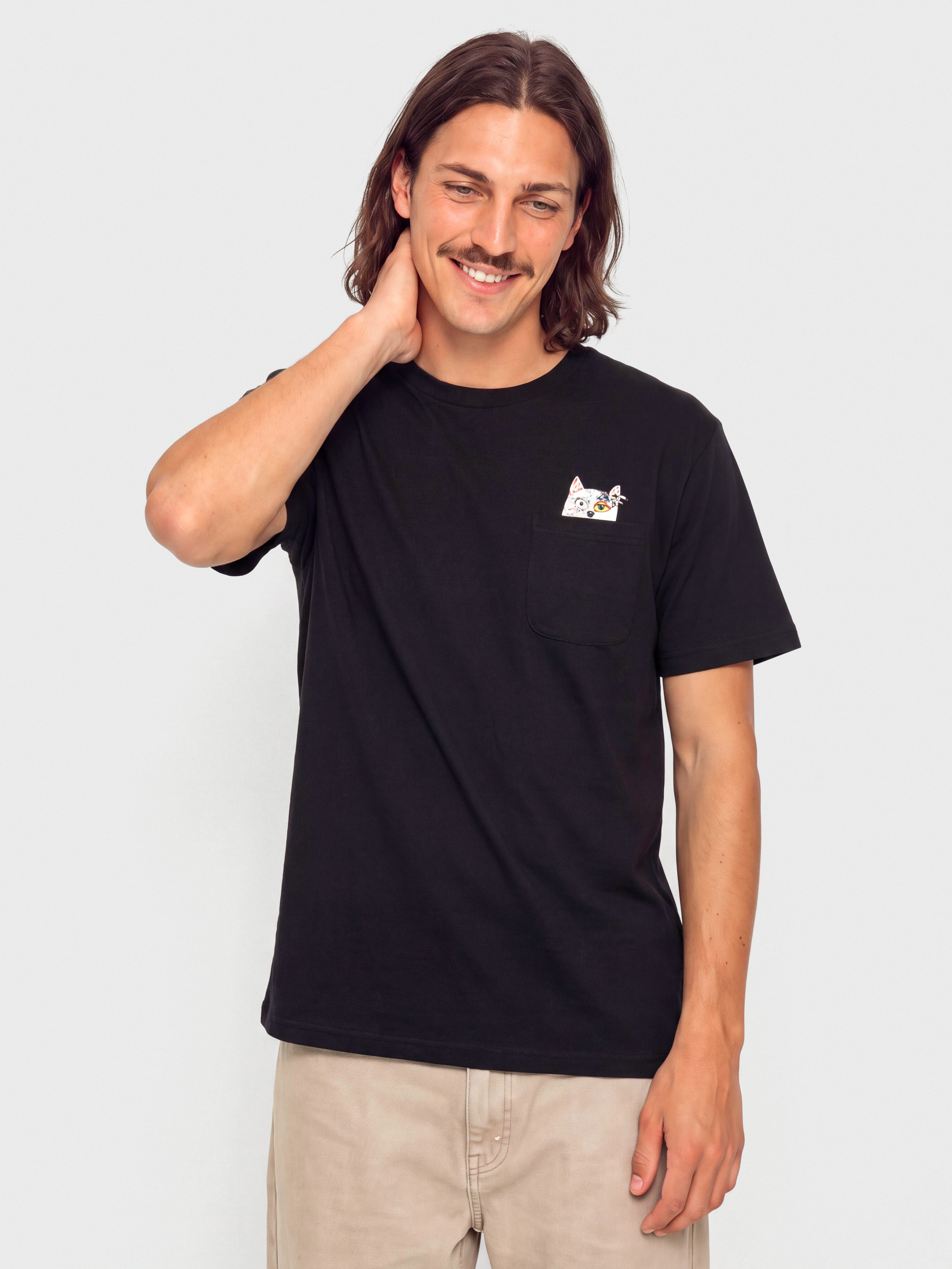 RipNDip Lord Nermal Collage Pocket T-Shirt