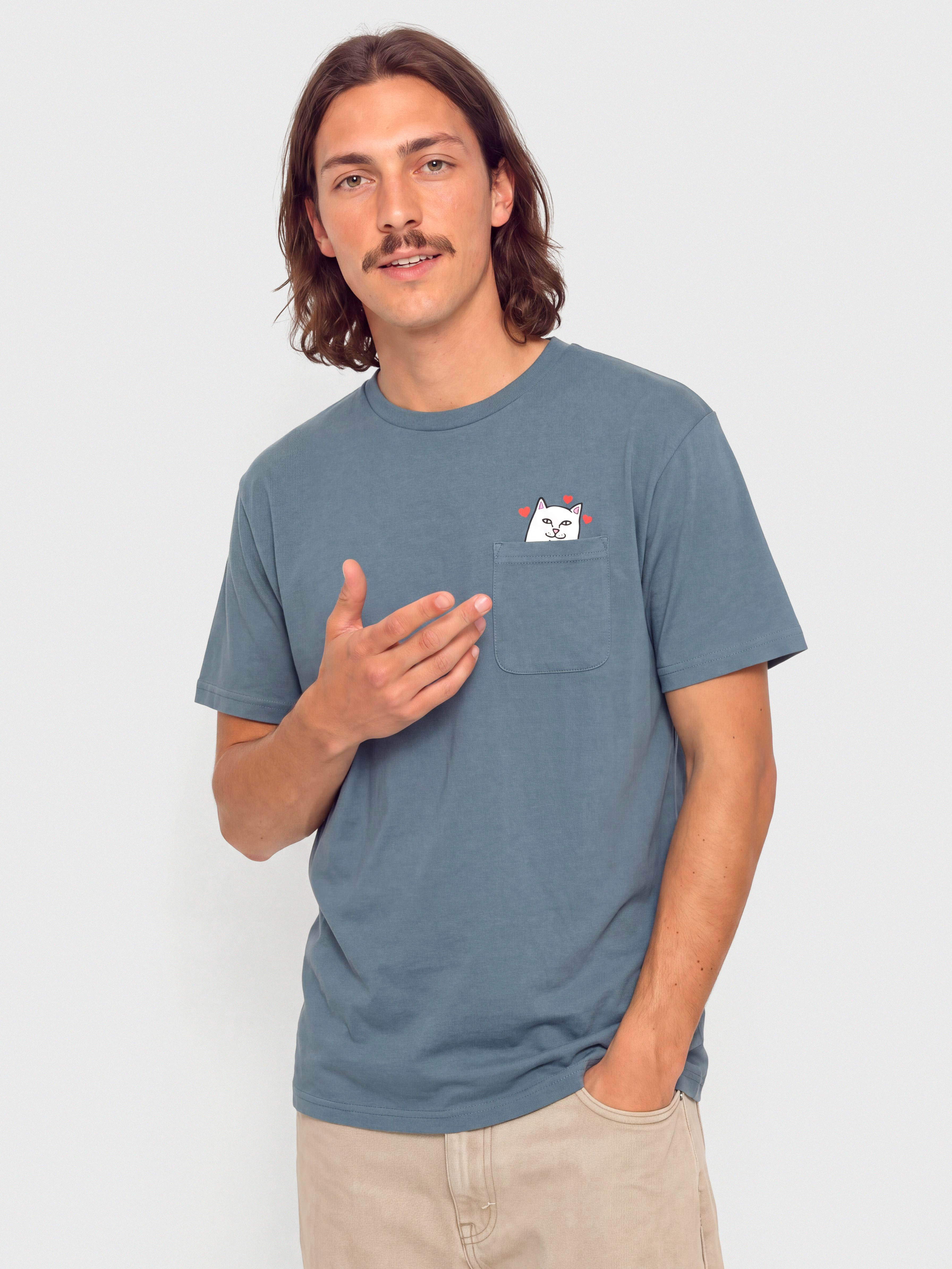 RipNDip Nermal Loves Pocket T-Shirt