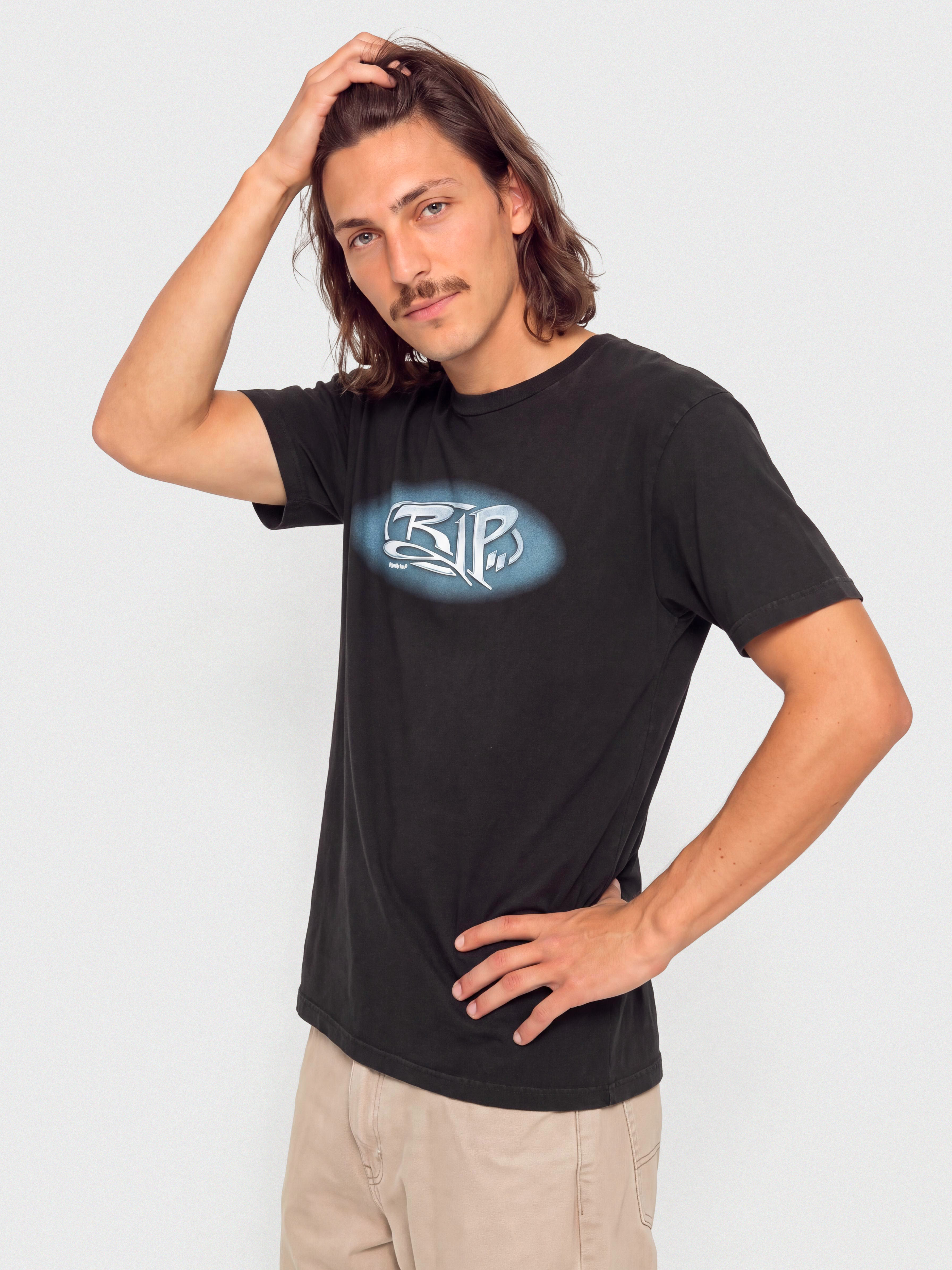 RipNDip Ripped T-Shirt (charcoal sun fade)