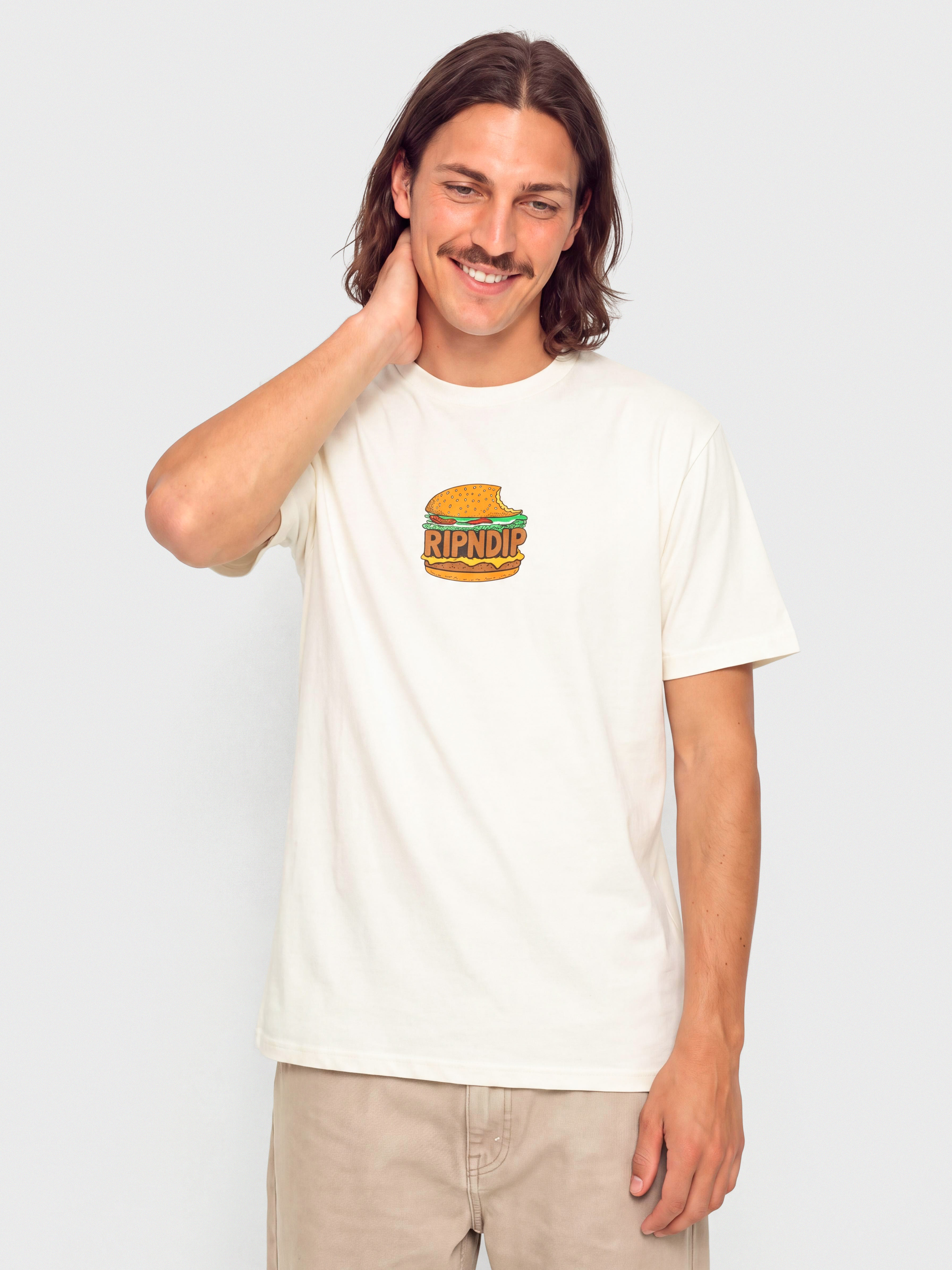 RipNDip Bite Me T-Shirt (bone)
