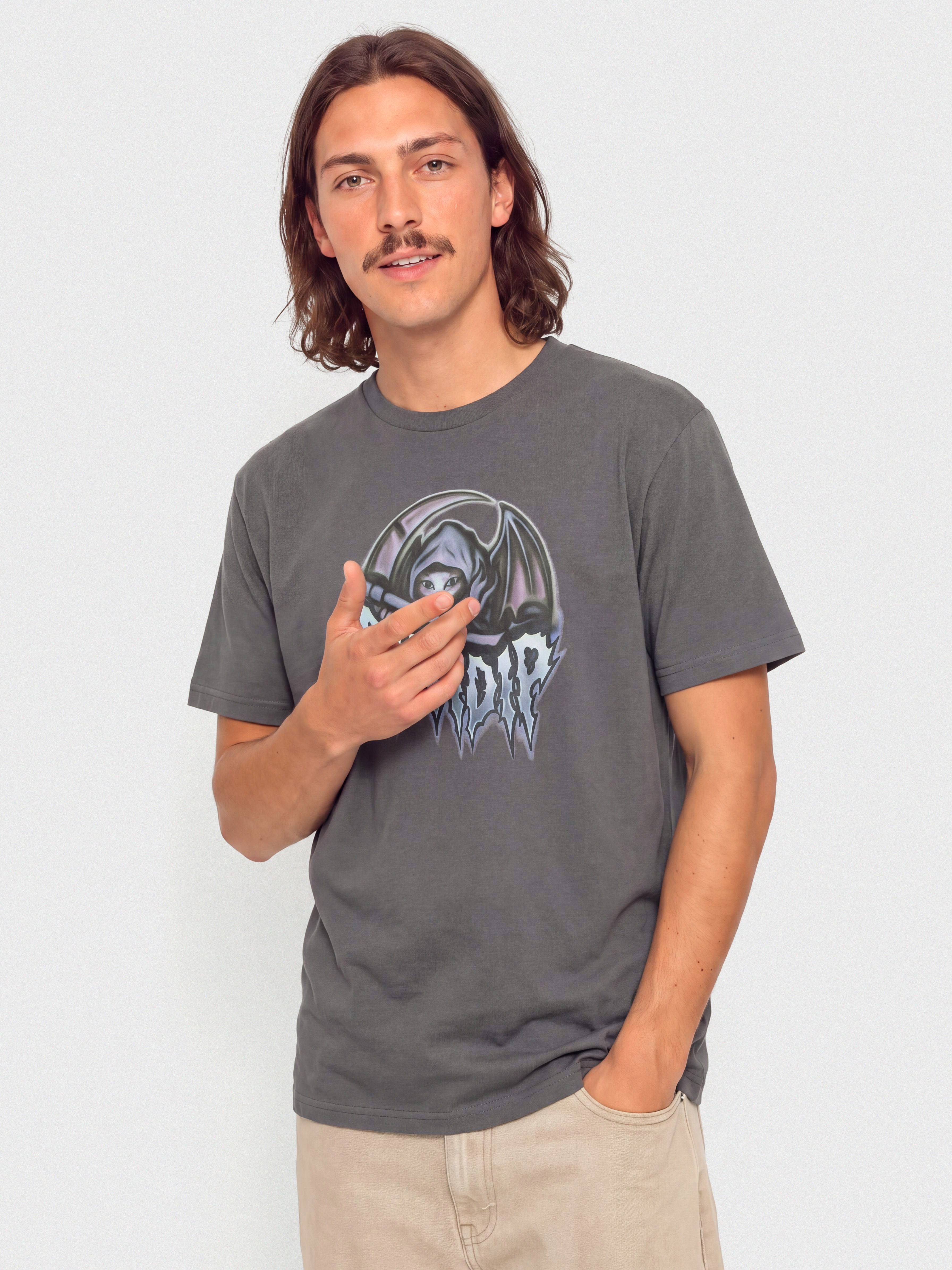 RipNDip Out Of Time T-Shirt (charcoal)