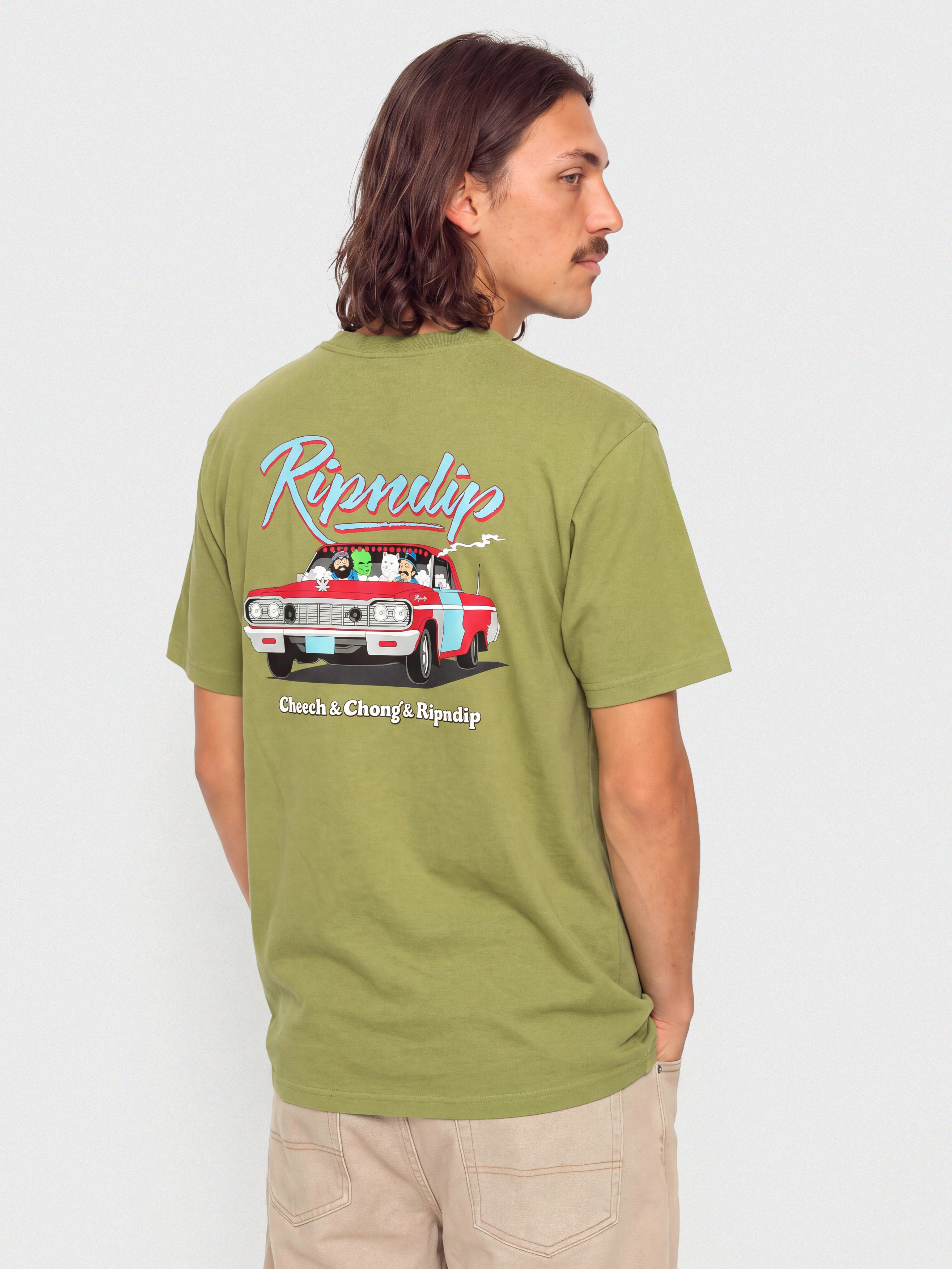 RipNDip Riders T-Shirt (light forest)