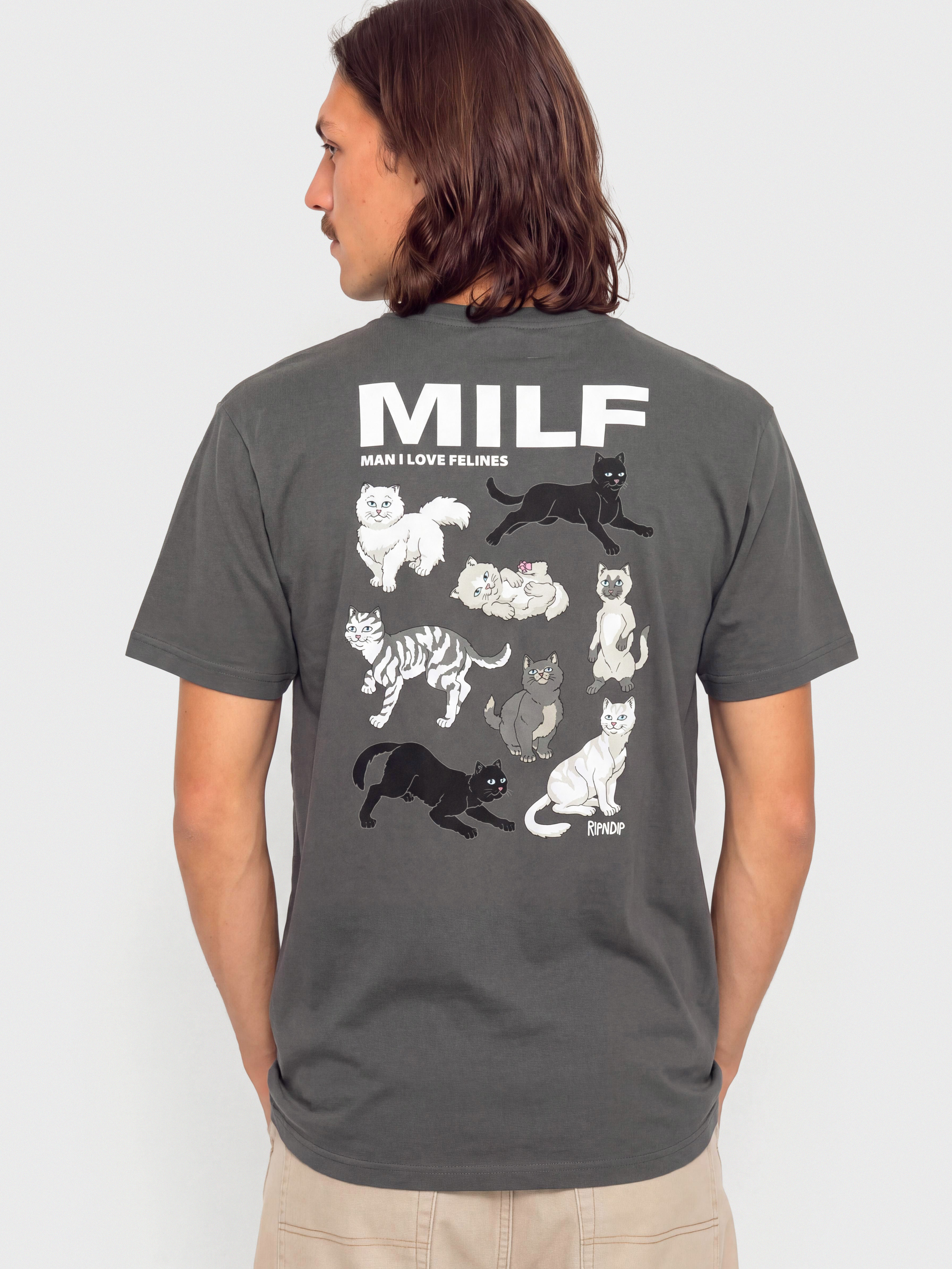 RipNDip T-Shirt Man I Love Felines