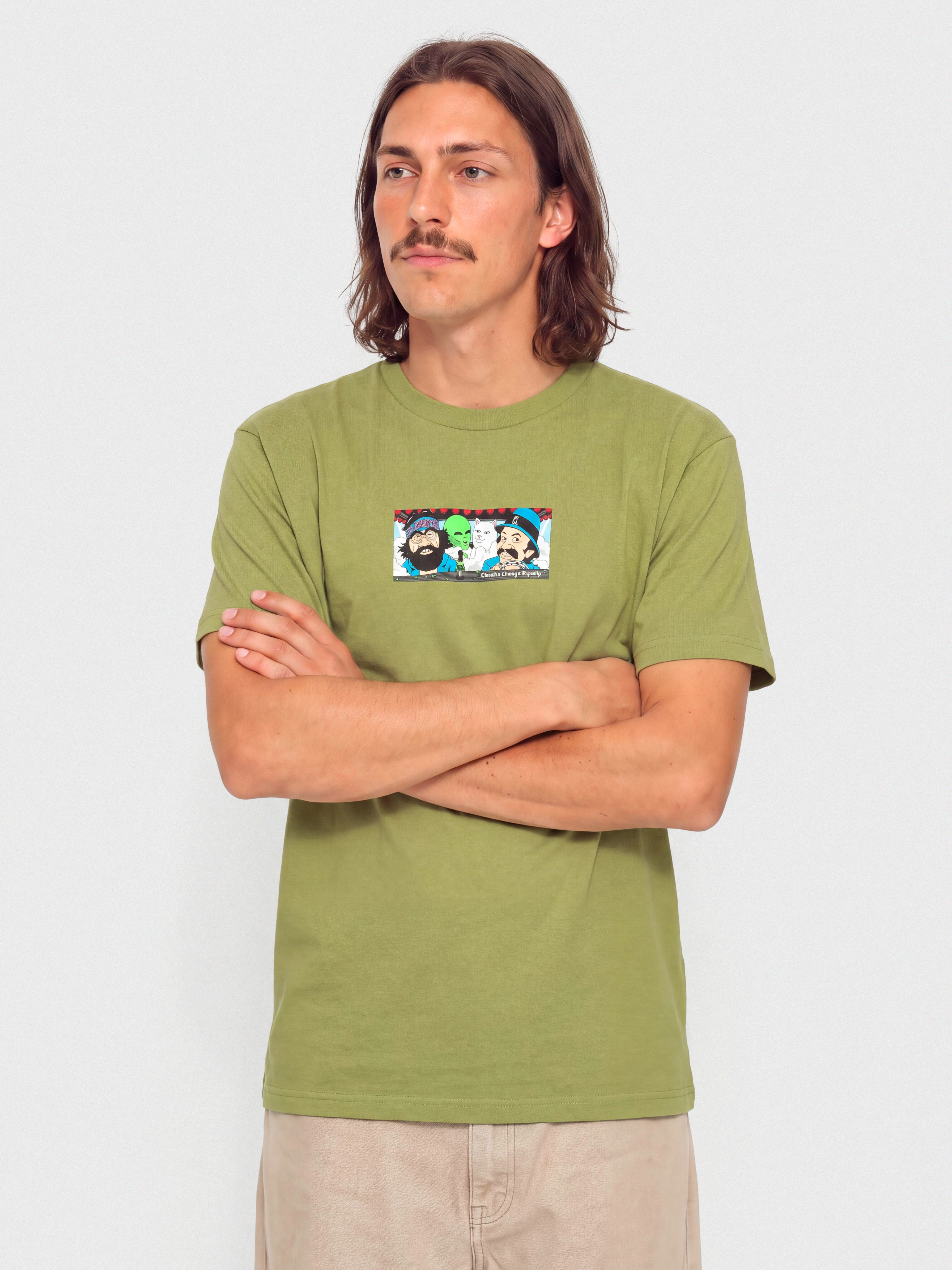 RipNDip Riders T-Shirt (light forest)
