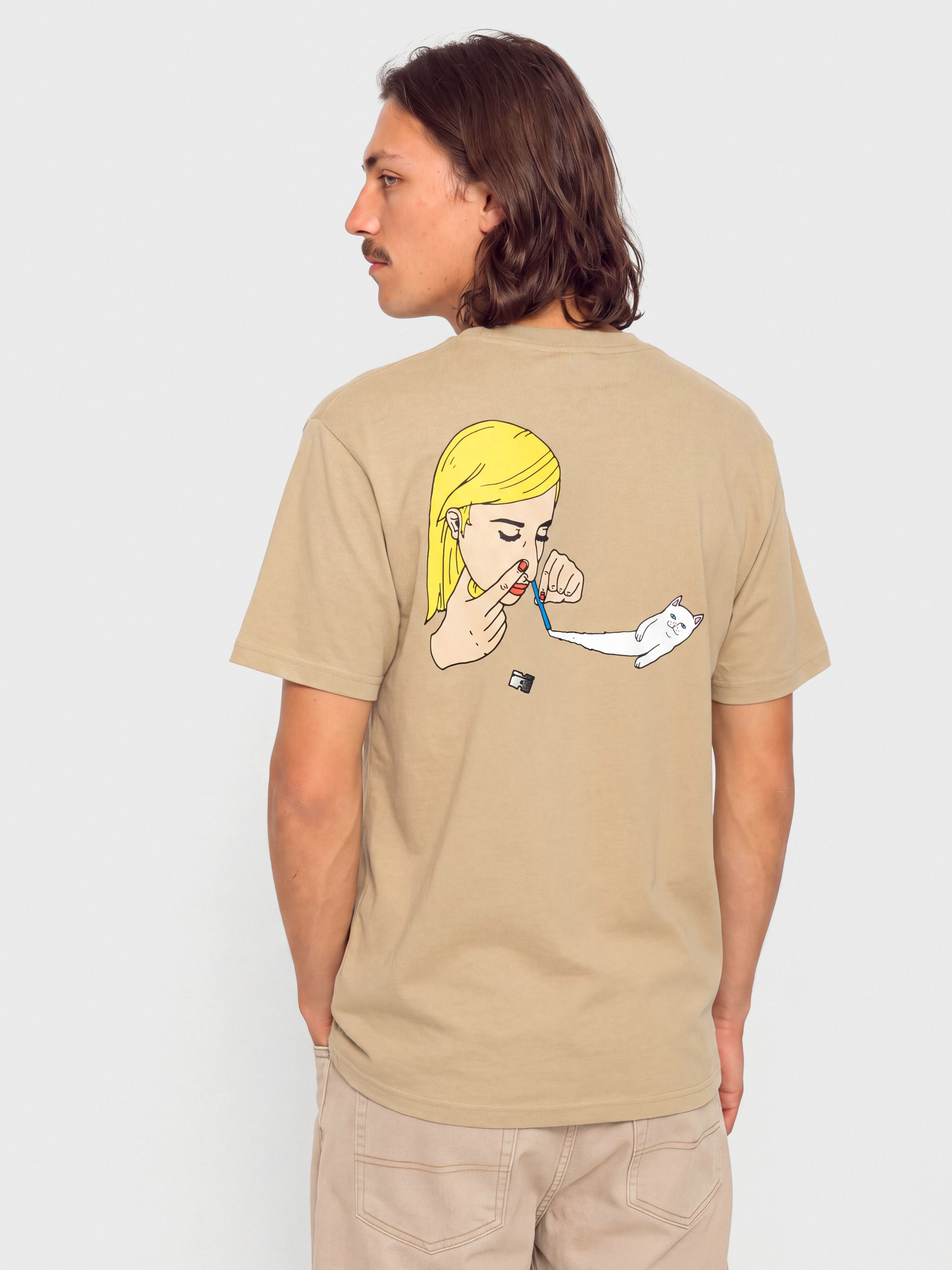 RipNDip T-Shirt Coco Nerm (tan)