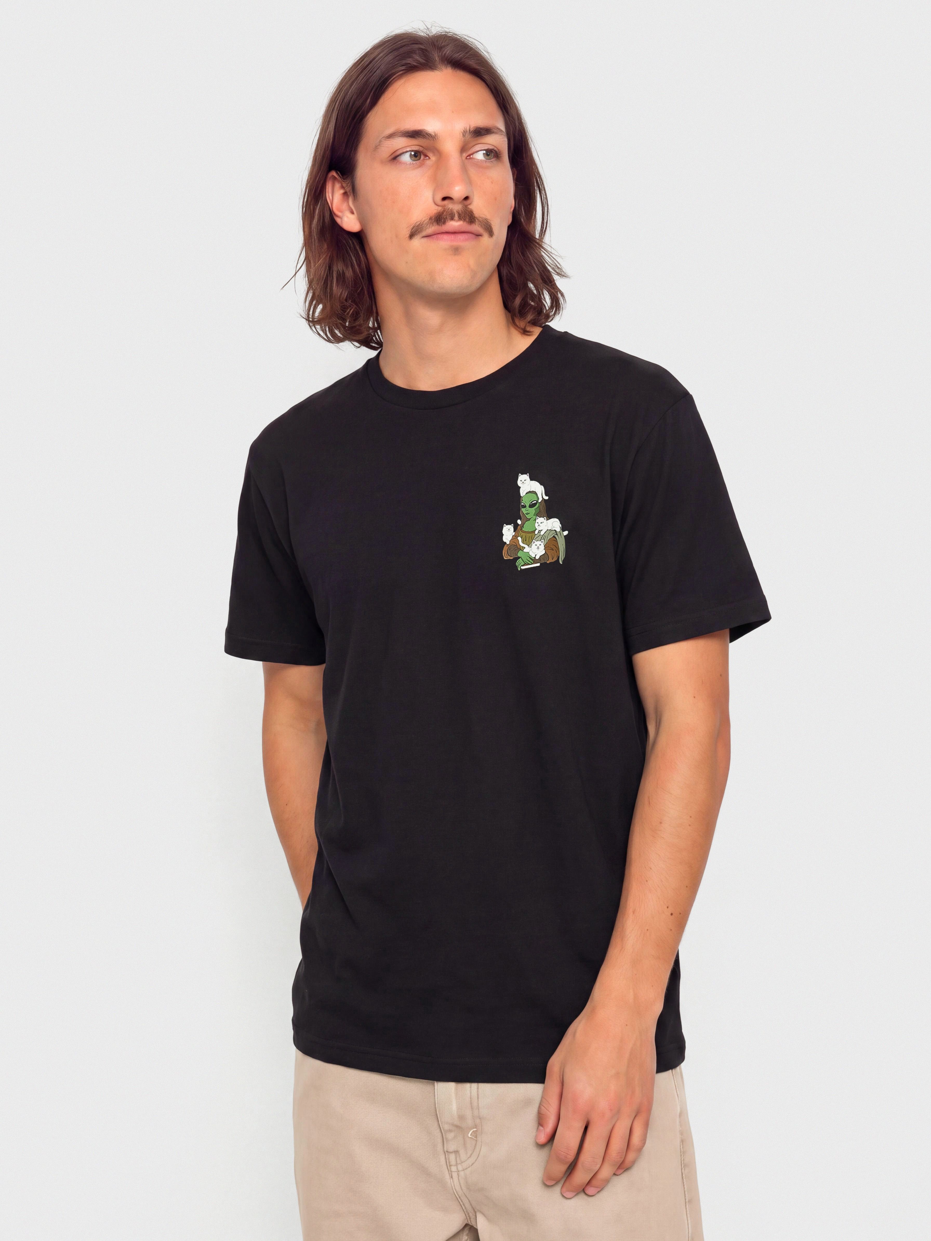 RipNDip Here All Along T-Shirt (black)