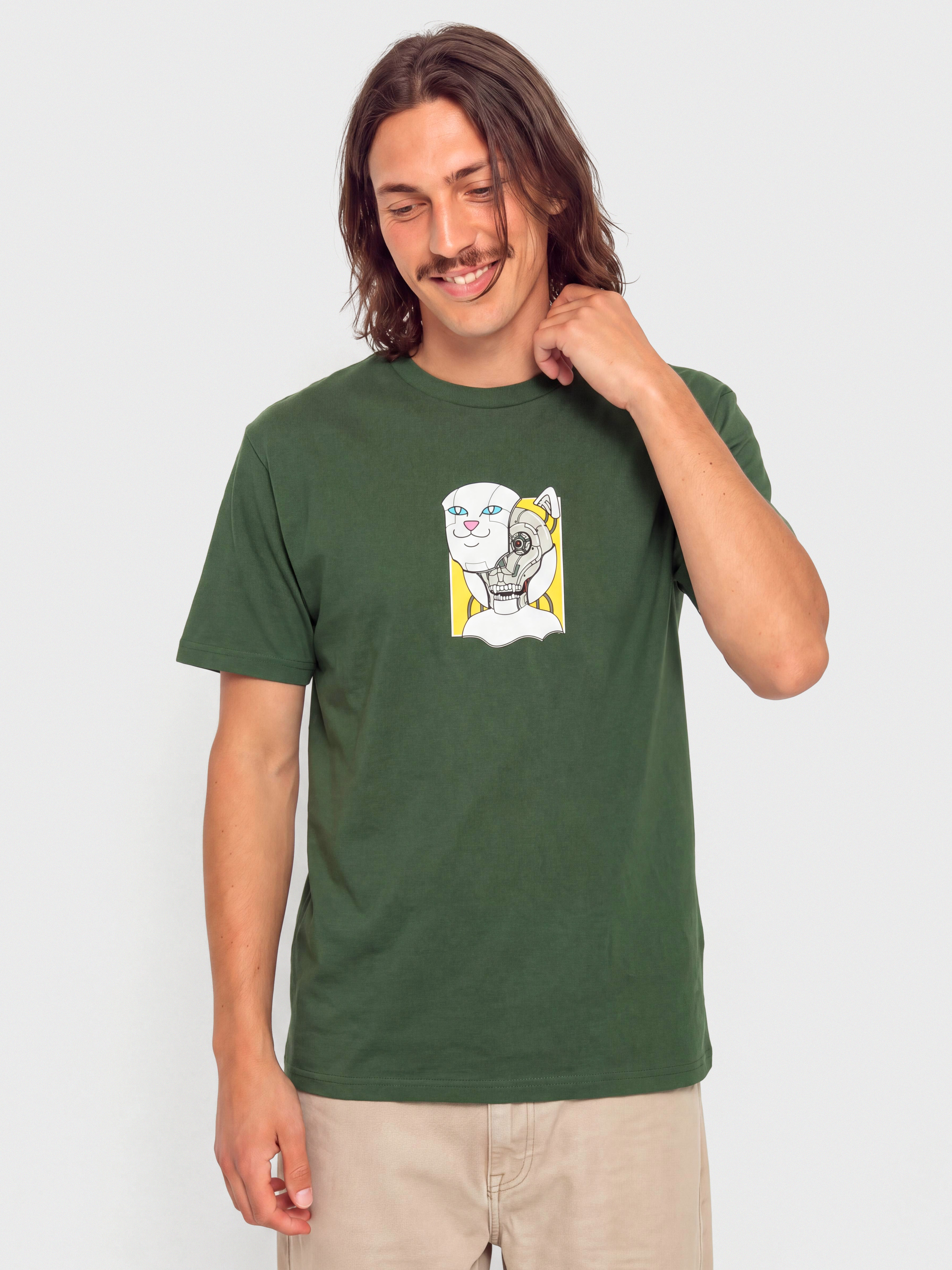 RipNDip Plugged In T-Shirt (dark forest)