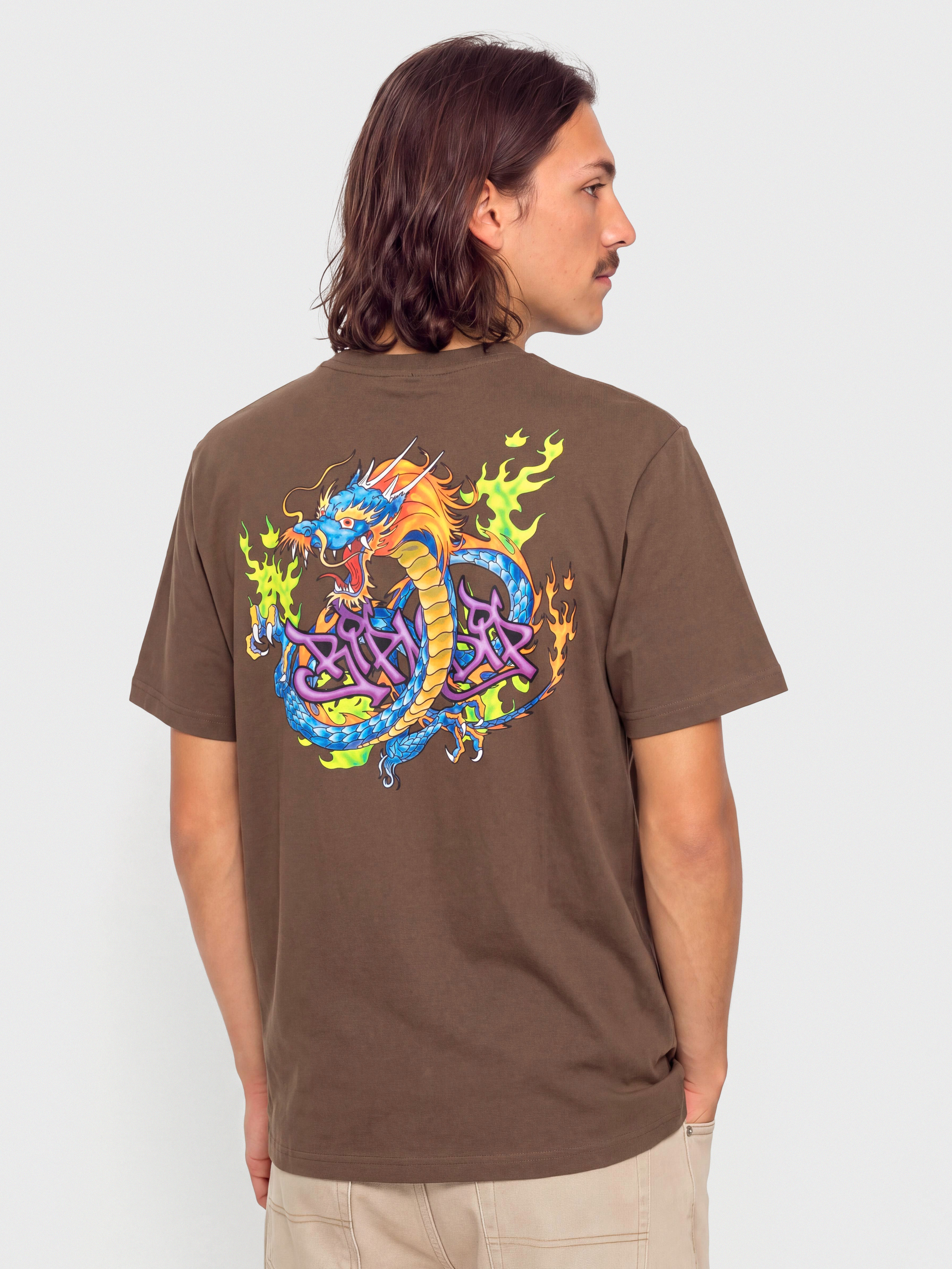 RipNDip Dragonology T-Shirt (dark brown)