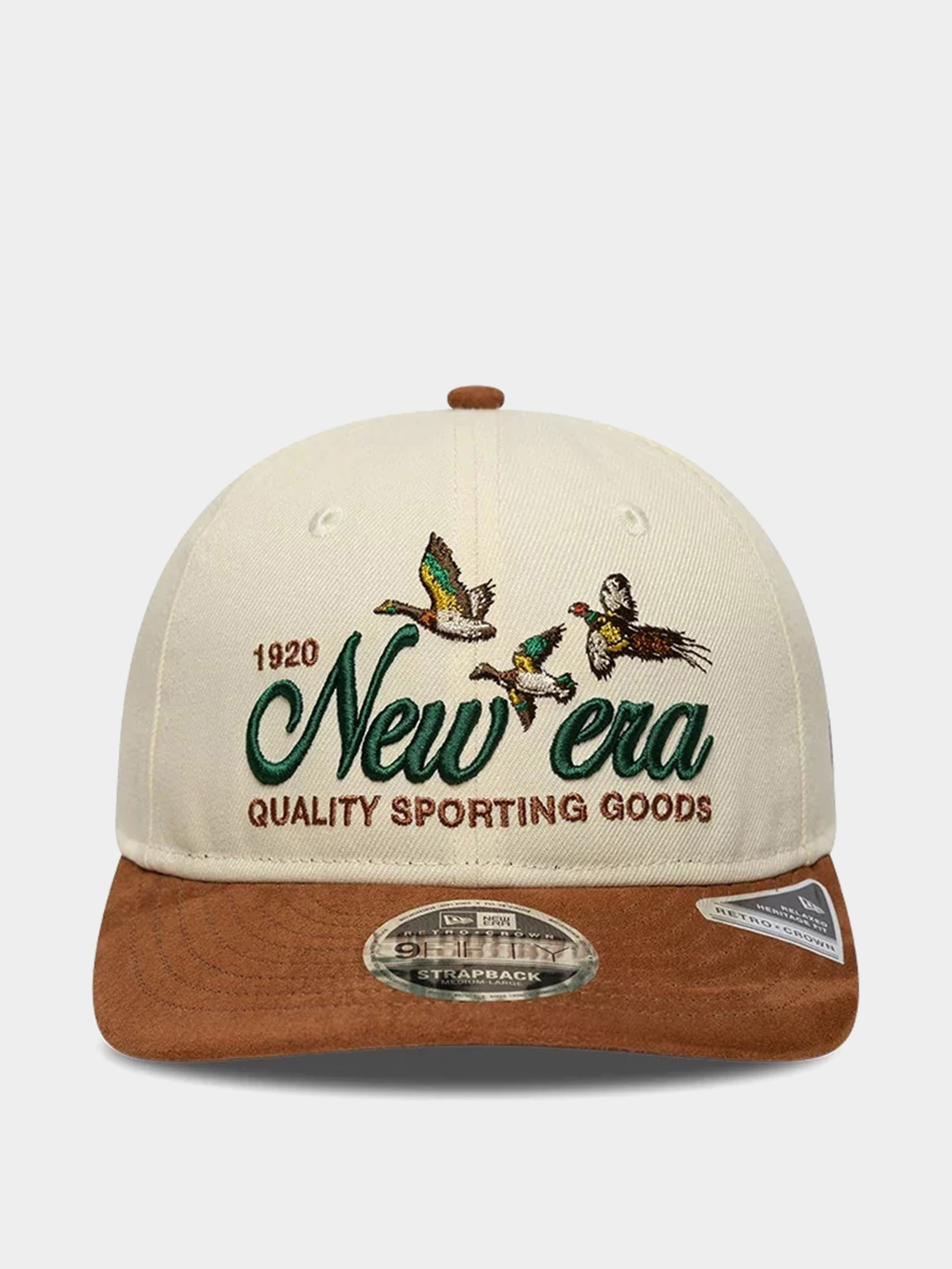 New Era Cap Suede Pc 9Fifty Rc (light cream/brown)