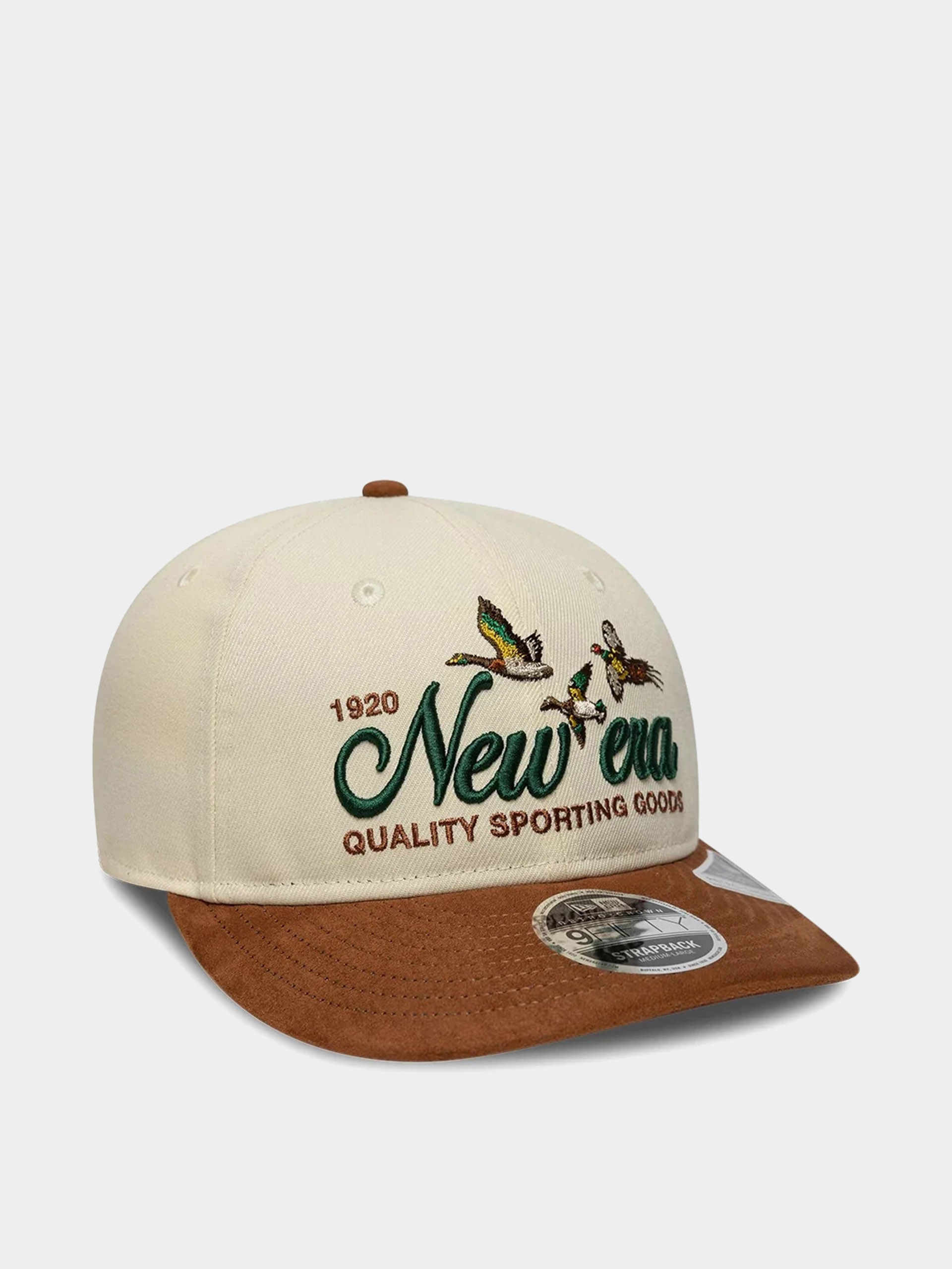 New Era Cap Suede Pc 9Fifty Rc (light cream/brown)