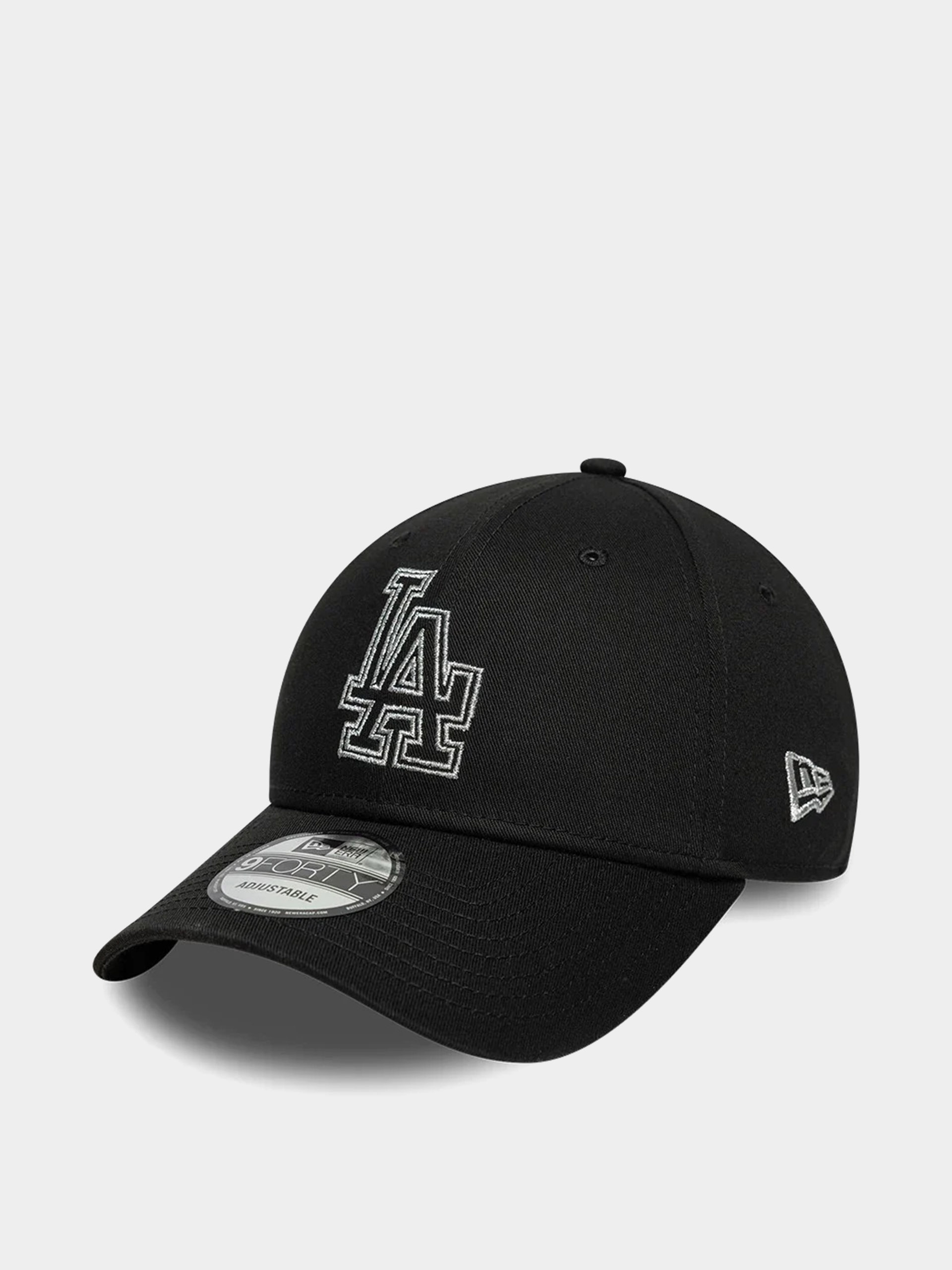 New Era Cap Metallic Outline 9Forty Los Angeles Dodgers (black)