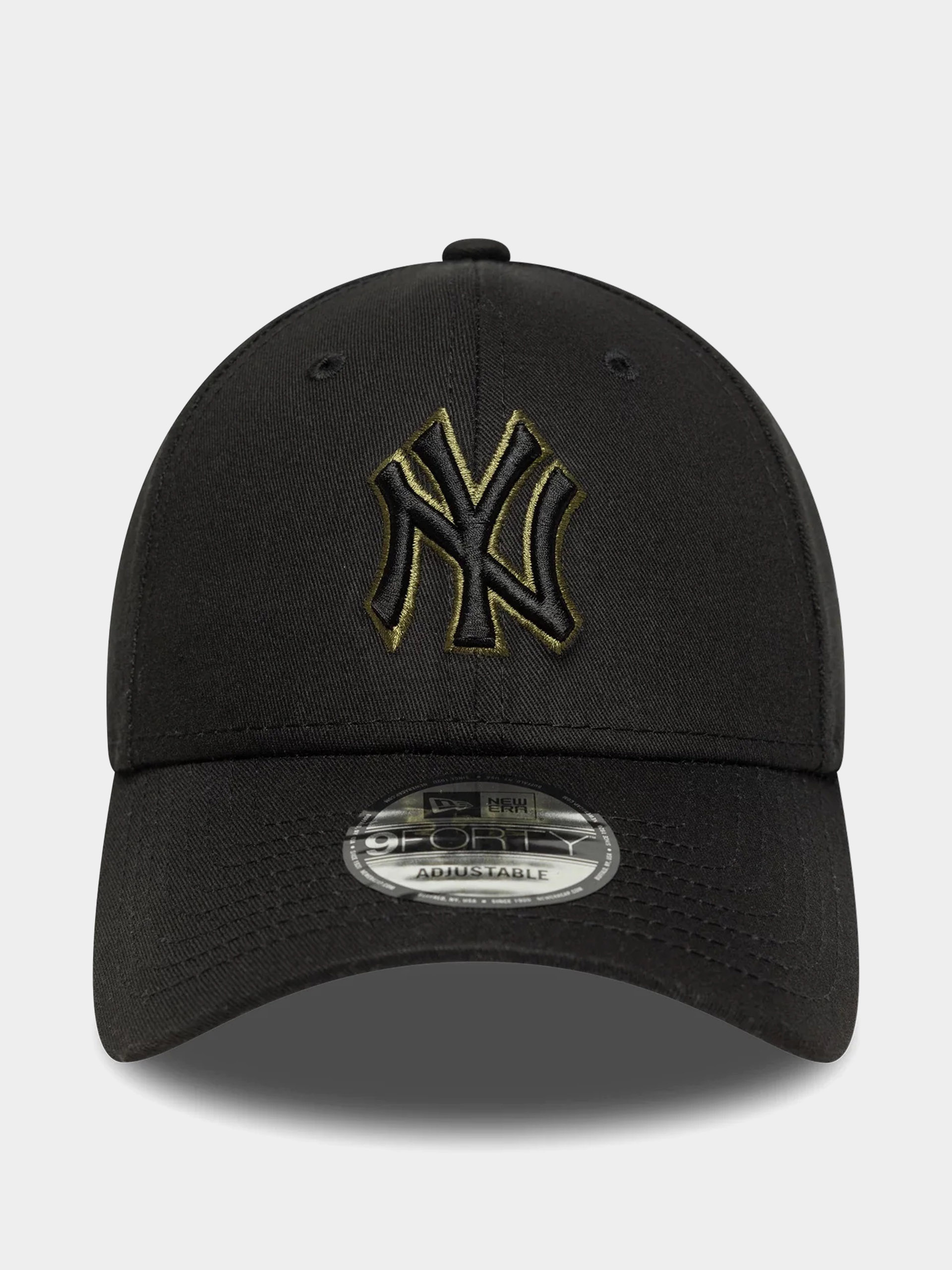 New Era Cap Team Outline 9Forty New York Yankees (black)
