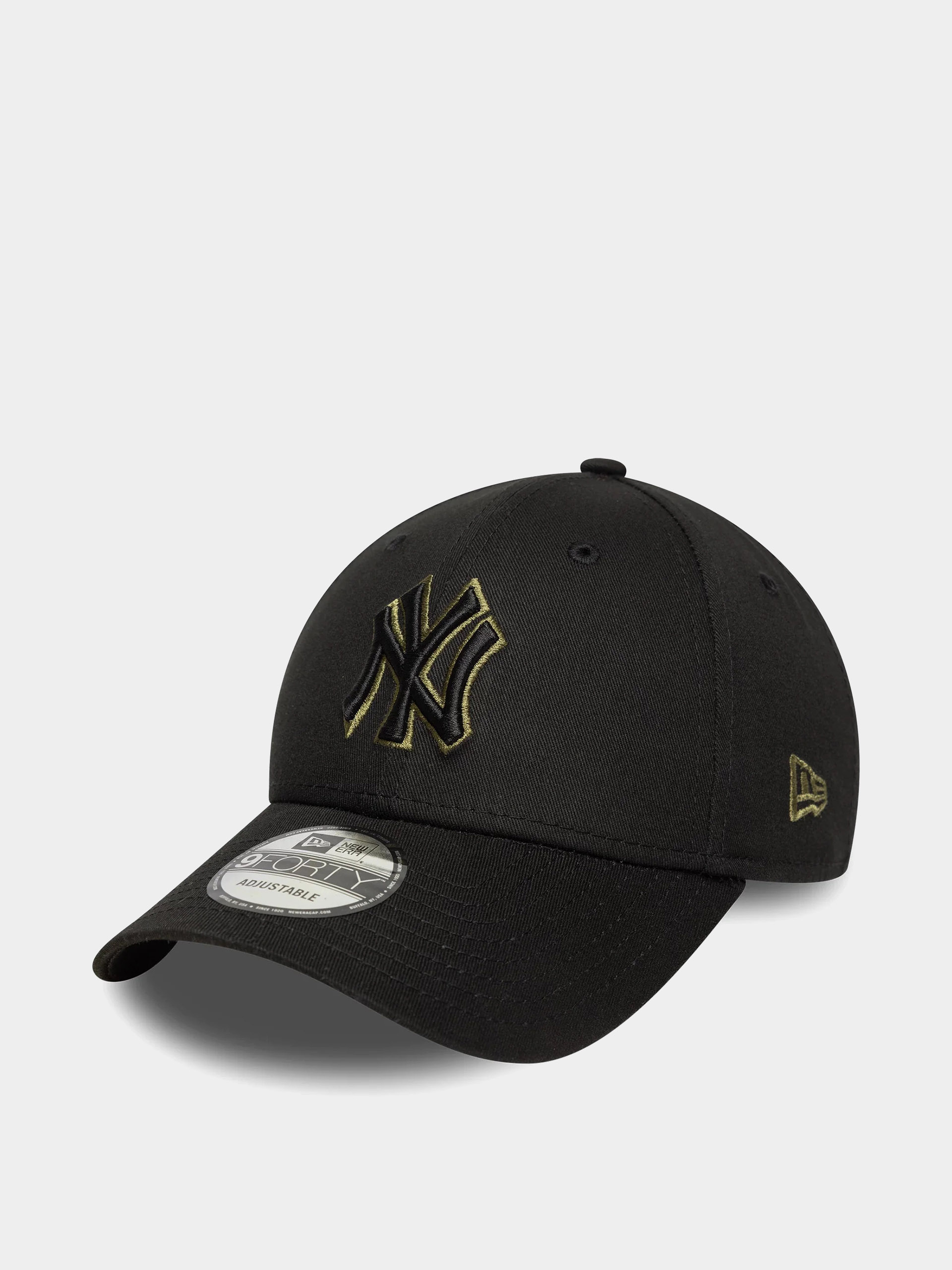 New Era Cap Team Outline 9Forty New York Yankees (black)