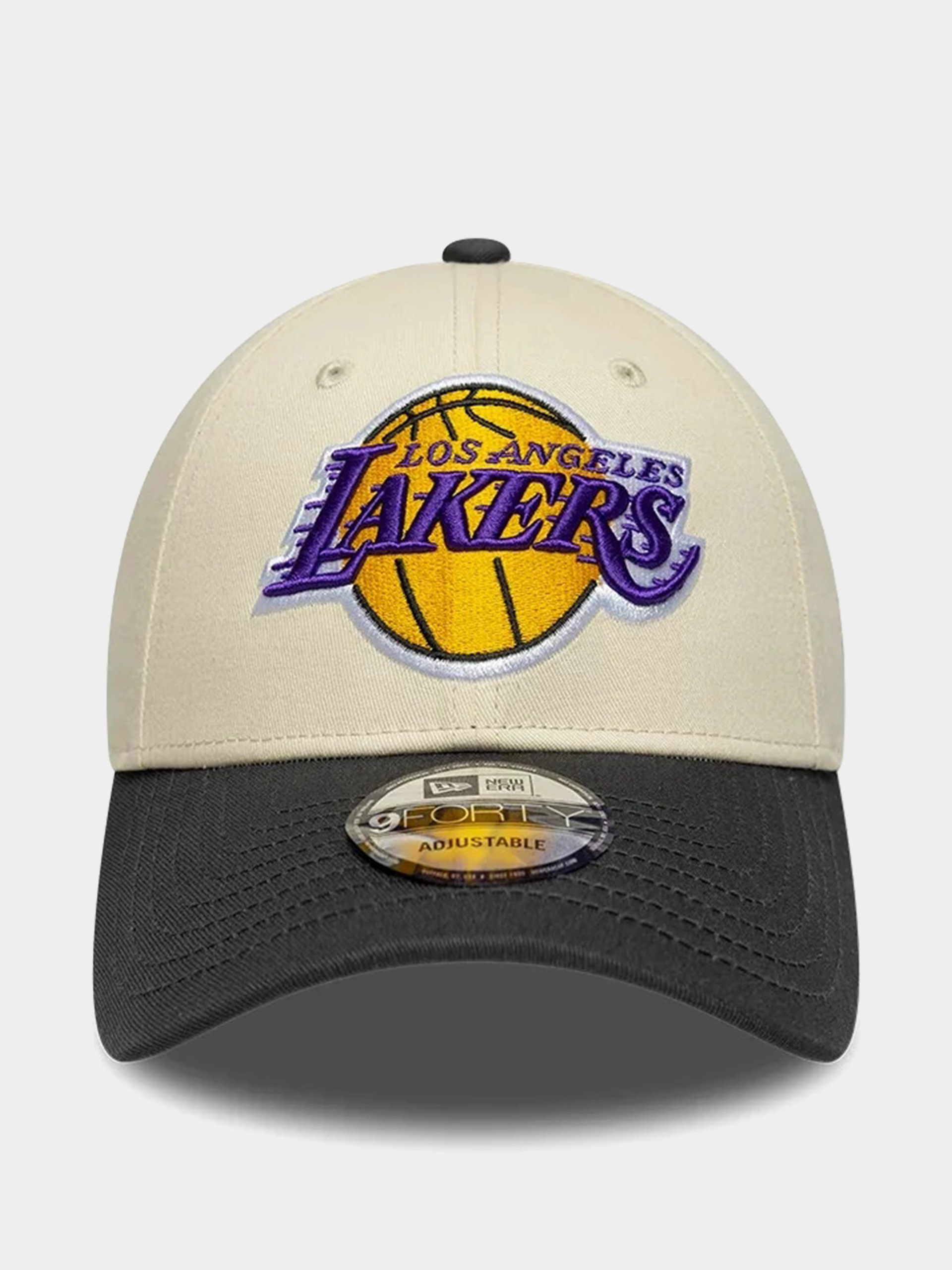 New Era Cap Nba Colourblock 9Forty Los Angeles Lakers (light cream/grey)