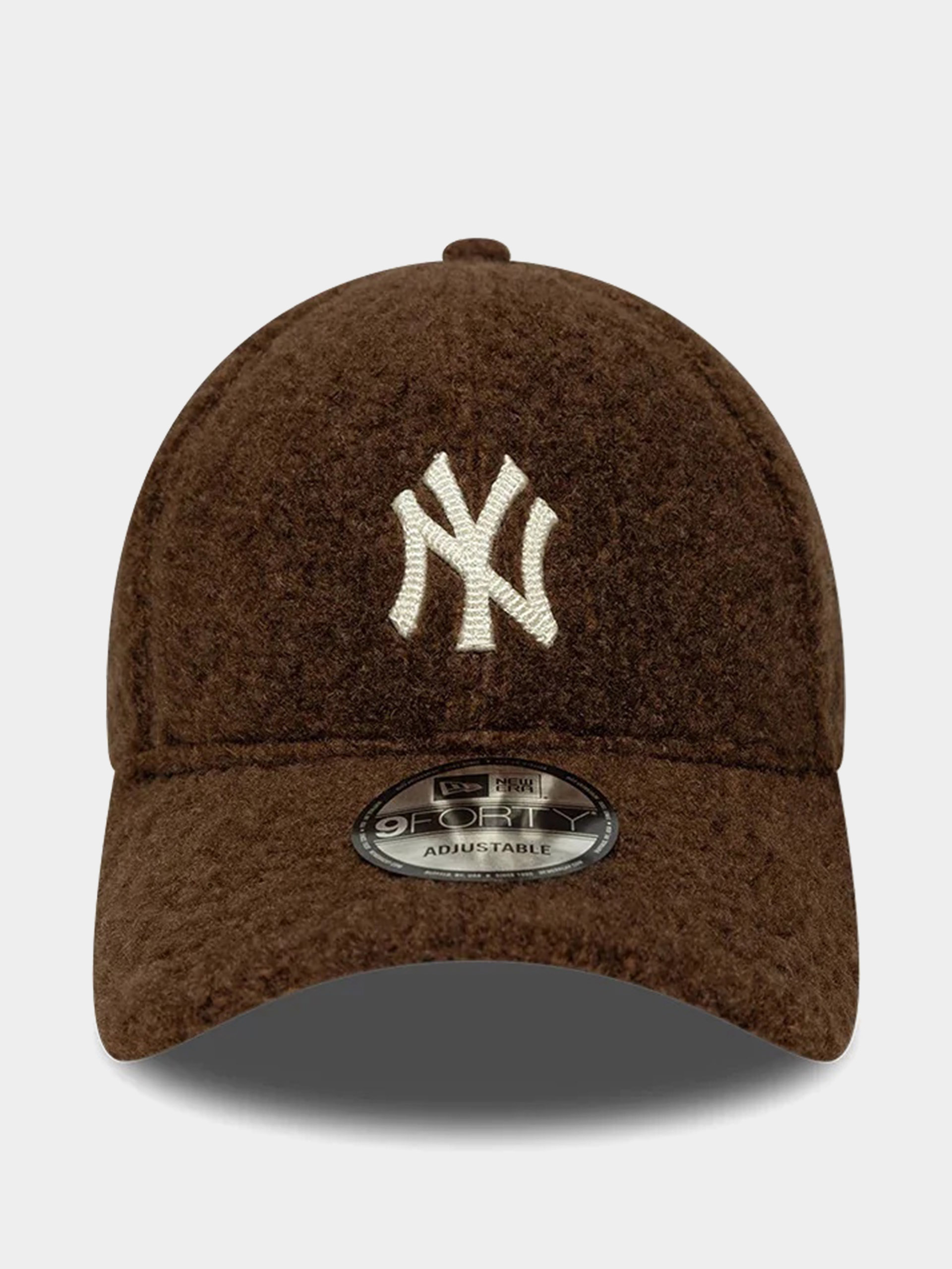 New Era Cap Winter Borg 9Forty New York Yankees (brown)