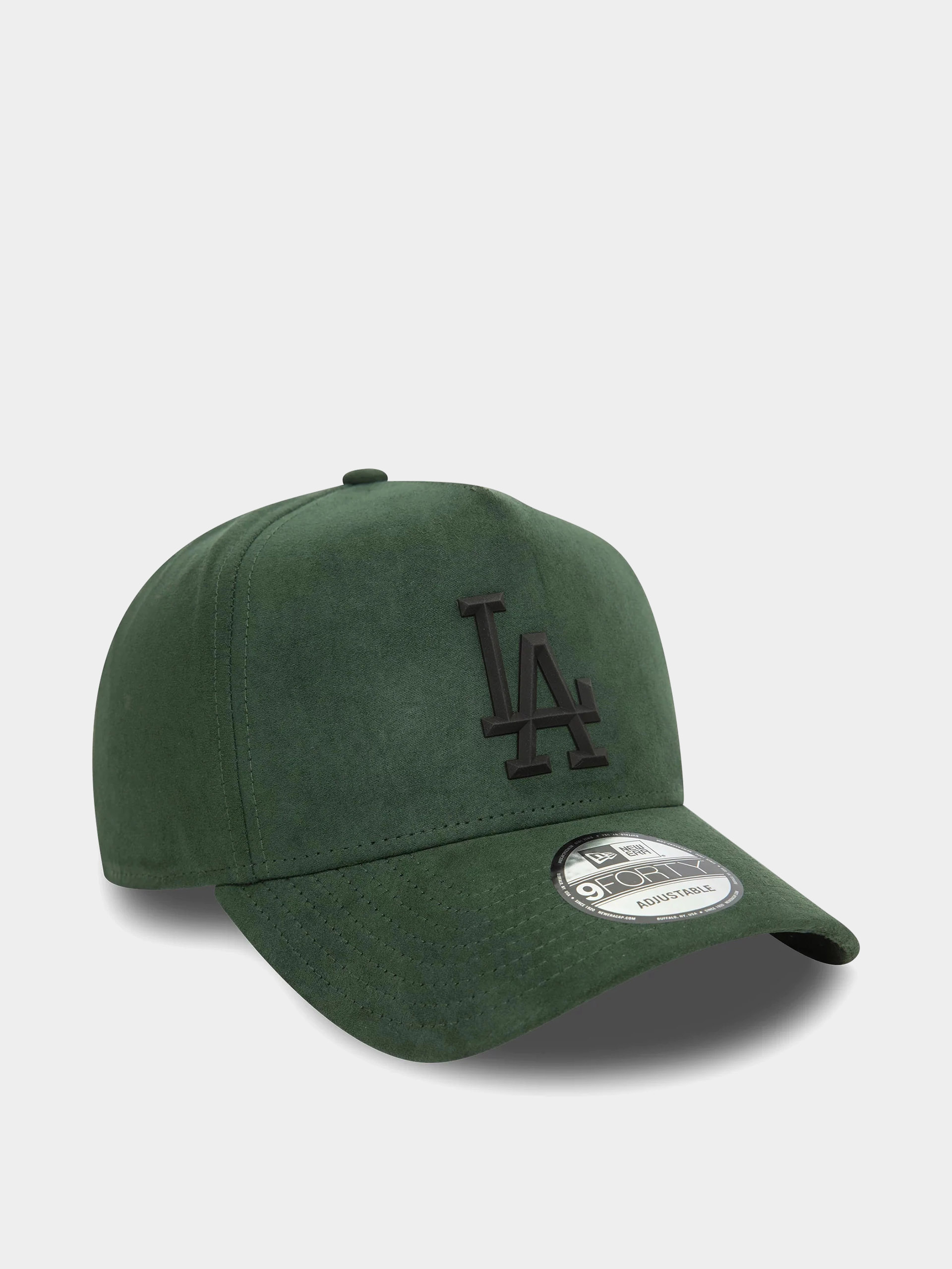 New Era Cap Faux Suede E Frame La Dodgers (green)