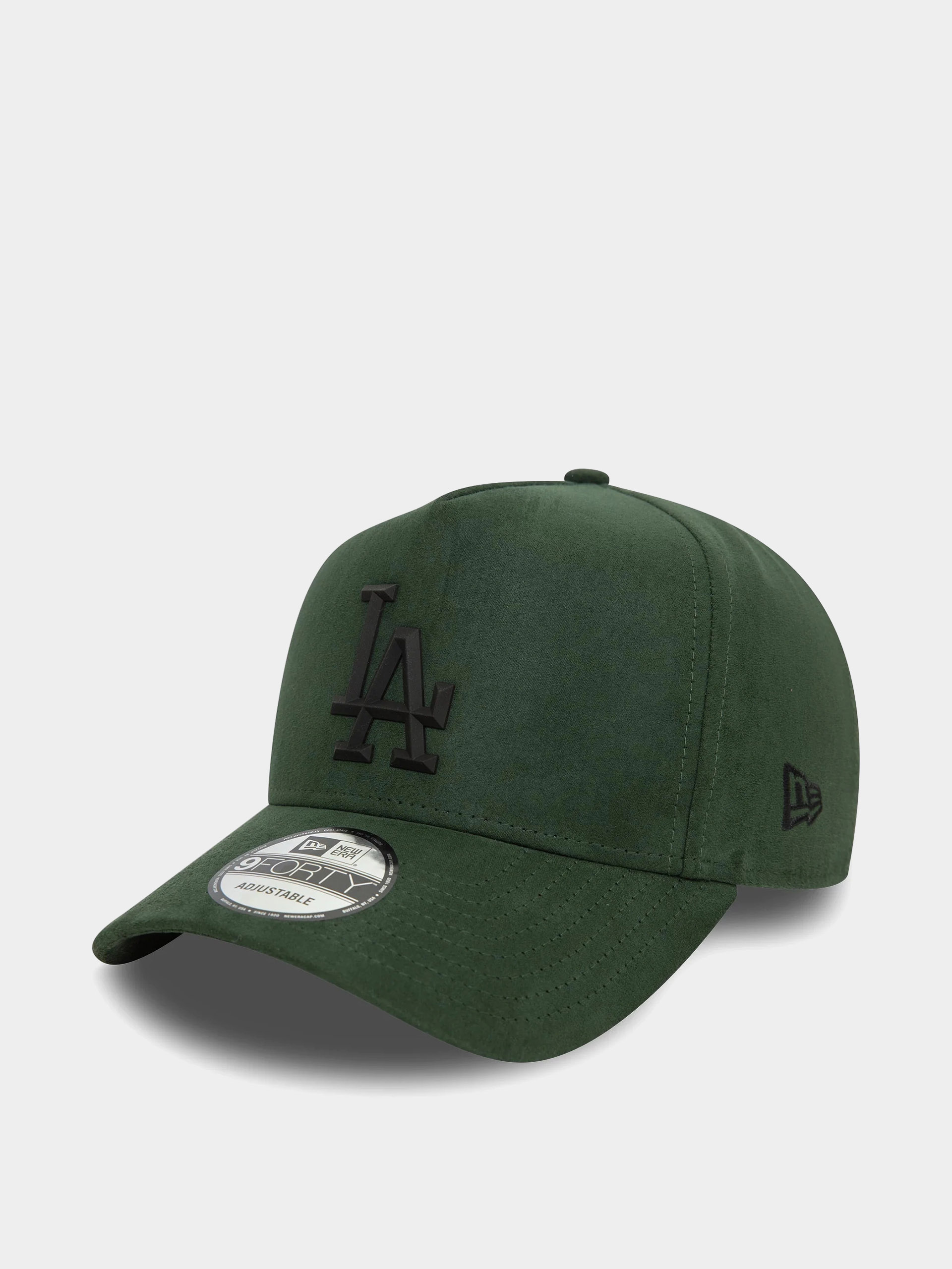 New Era Cap Faux Suede E Frame La Dodgers (green)