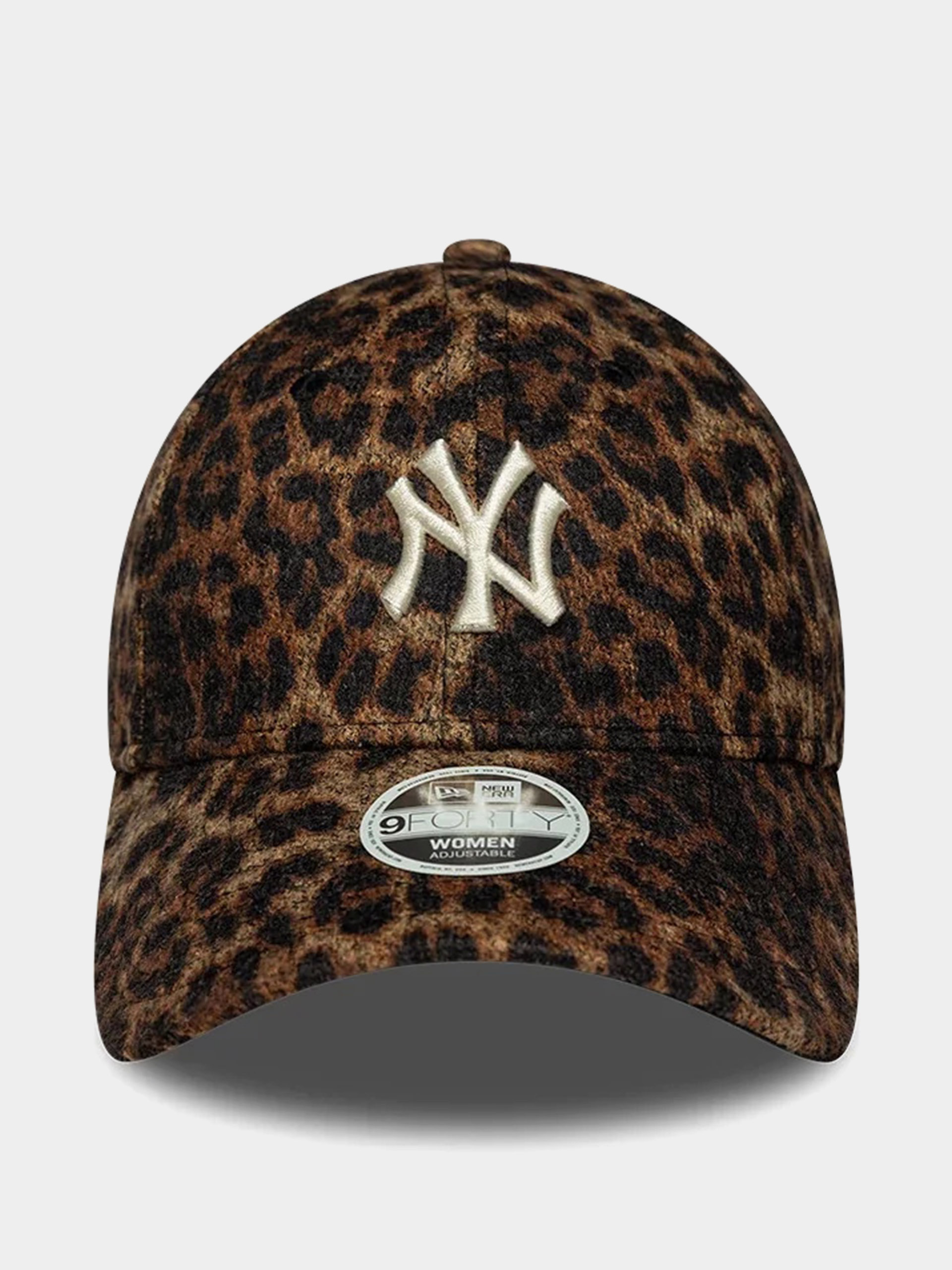 New Era Cap Cosy Leopard 9Forty New York Yankees Wmn (dark leo)