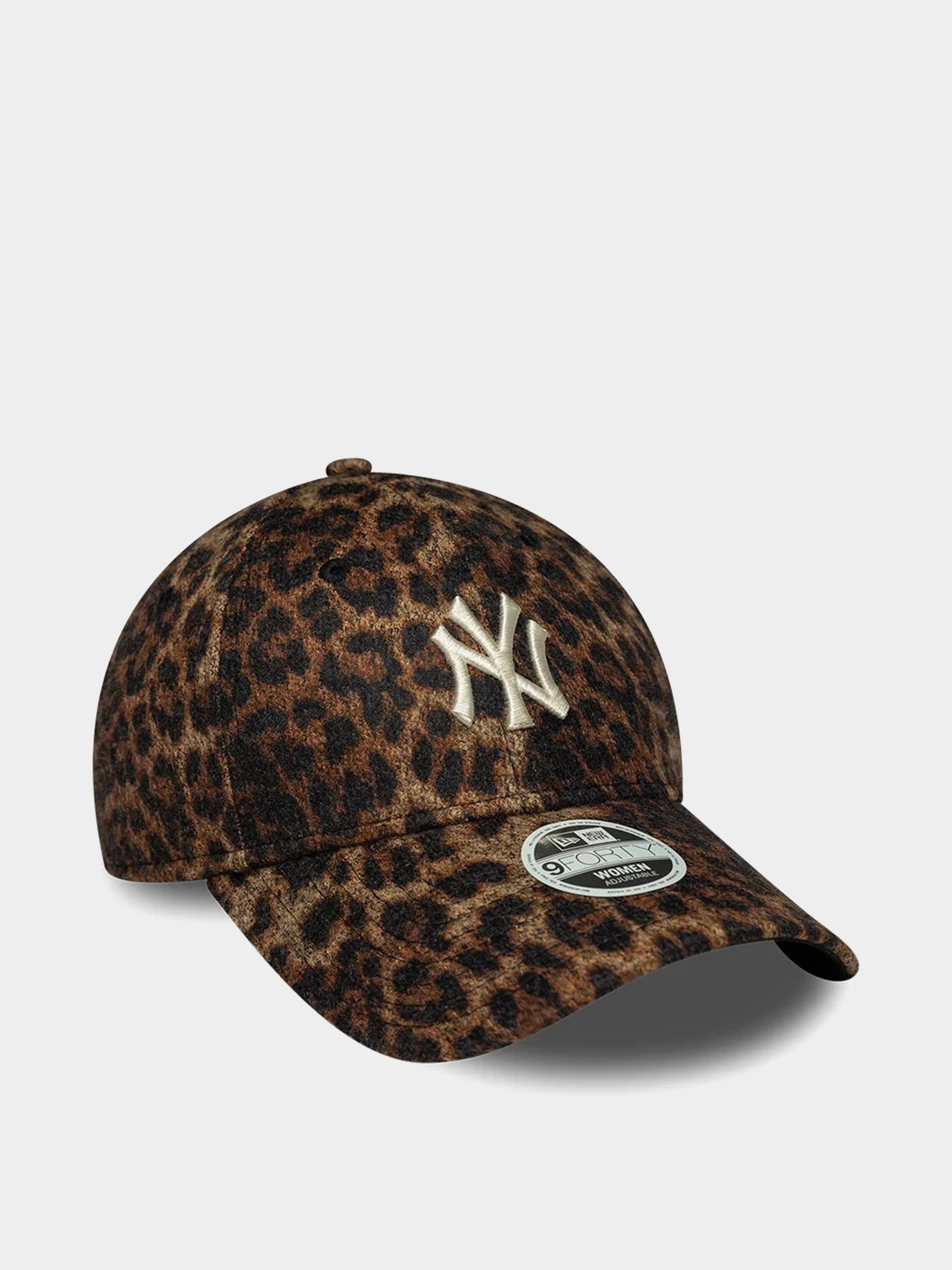 New Era Cap Cosy Leopard 9Forty New York Yankees Wmn (dark leo)