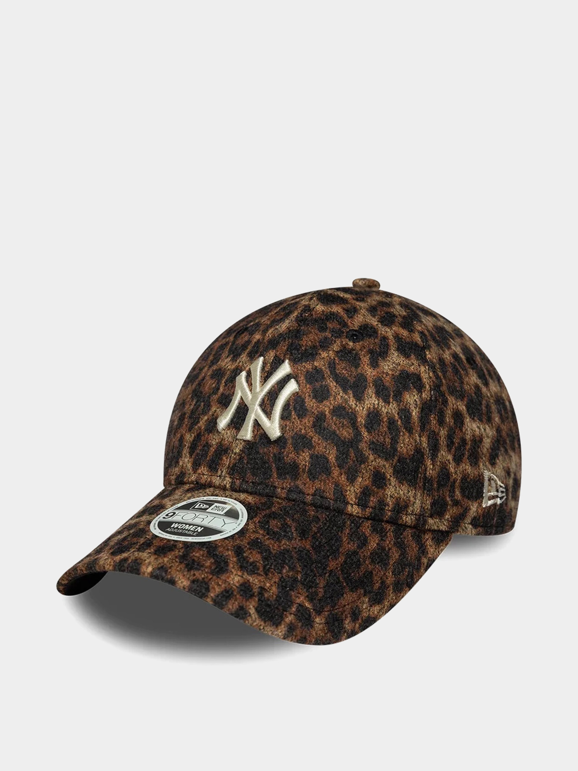 New Era Cap Cosy Leopard 9Forty New York Yankees Wmn (dark leo)