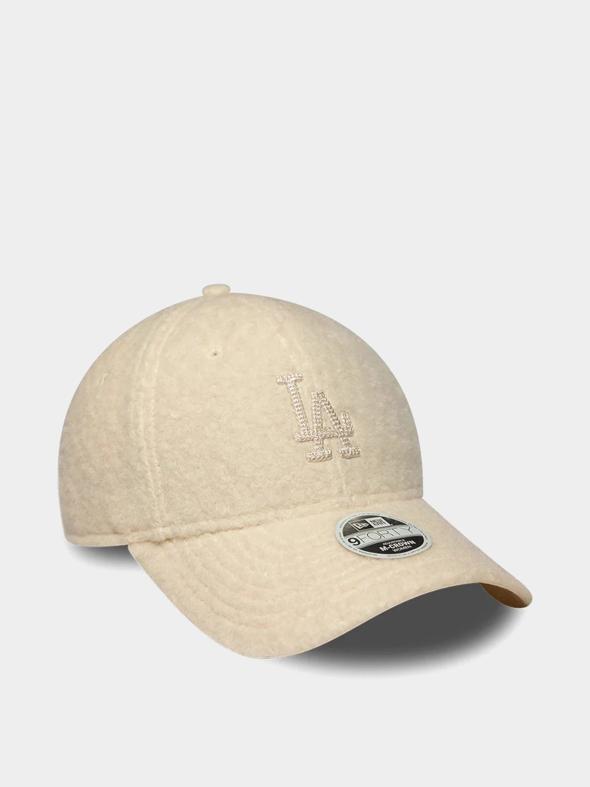 New Era Cap Winter Borg 9Forty Mc Los Angeles Dodgers Wmn (light cream)
