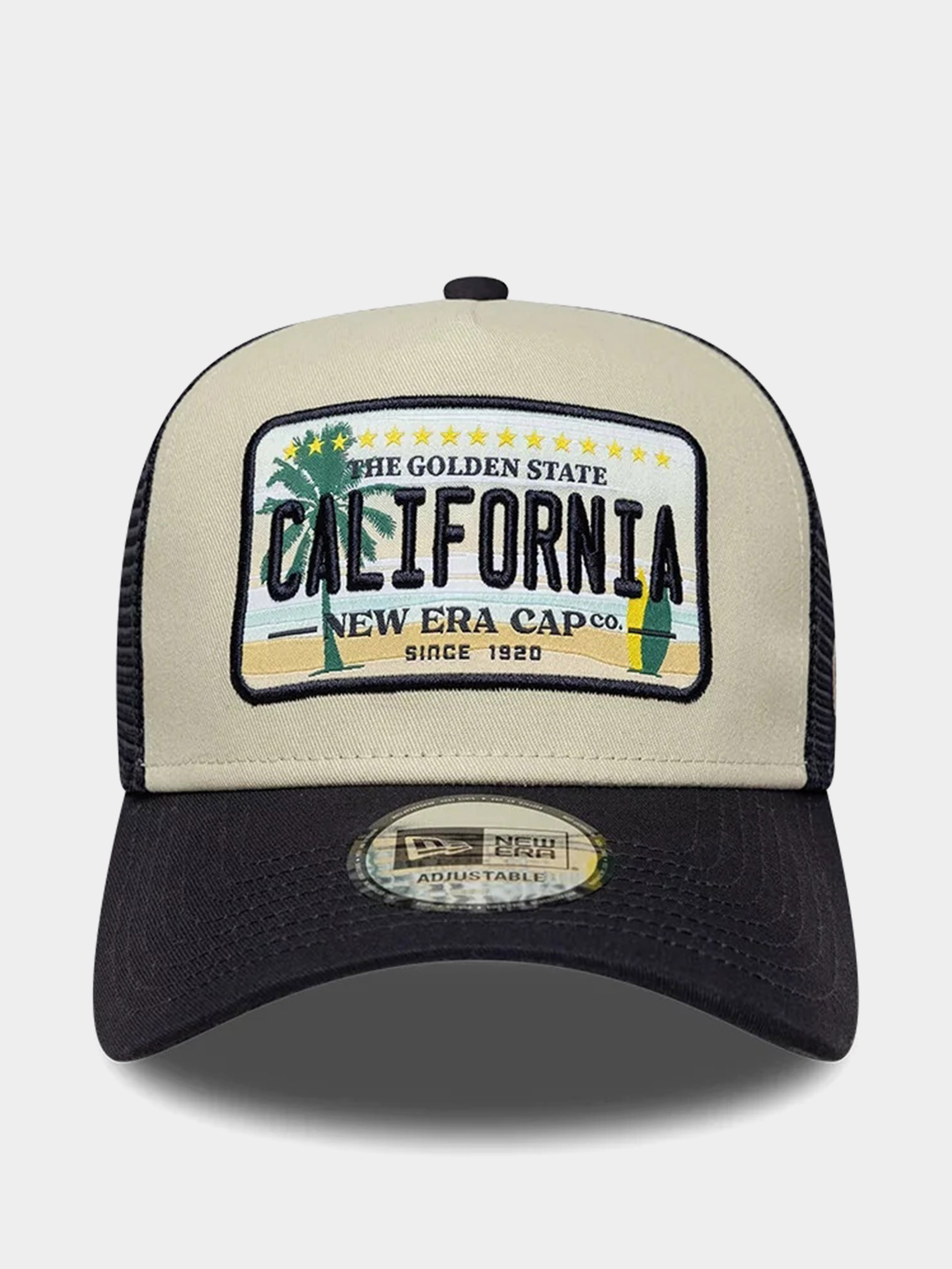 New Era Cap Licence Plate Trucker (navy/stone)