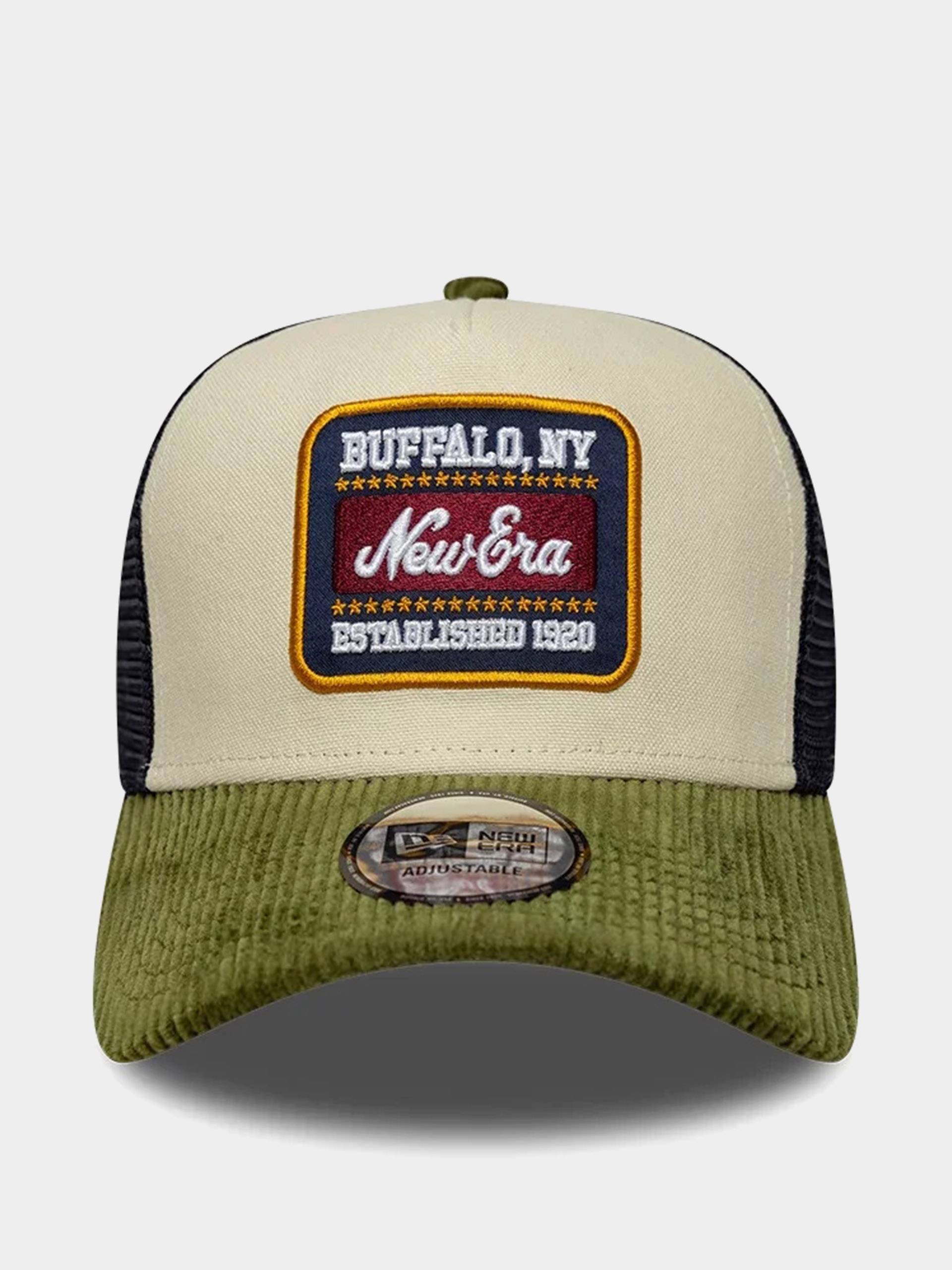 New Era Cap Patch Cord Ef Trucker (green/cream)