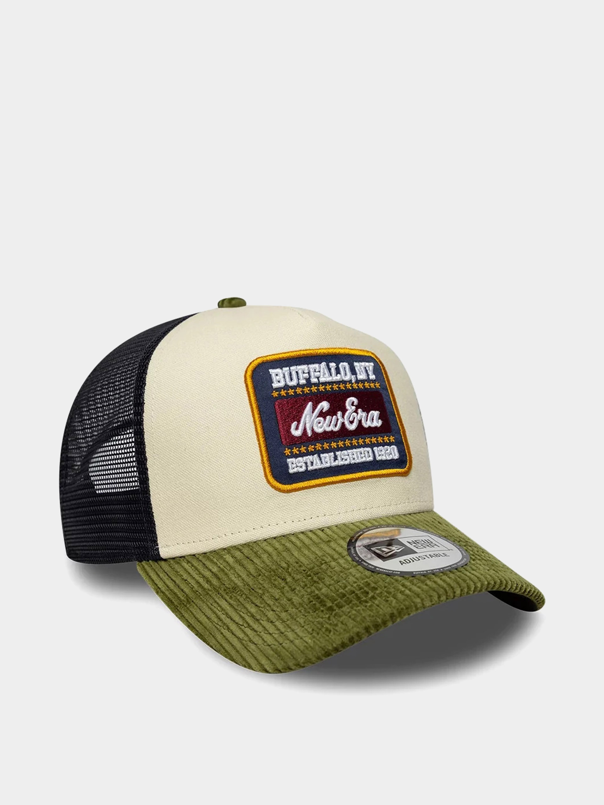 New Era Cap Patch Cord Ef Trucker (green/cream)