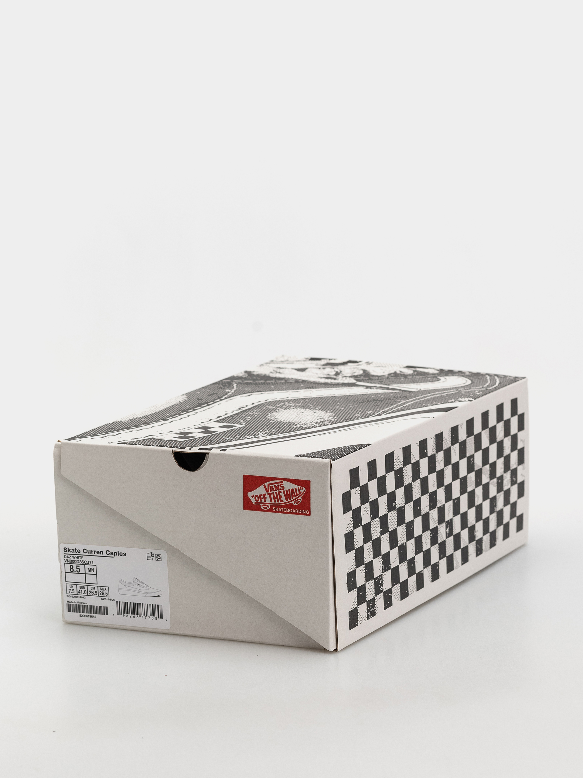 Vans Skate Curren Caples Shoes (white)