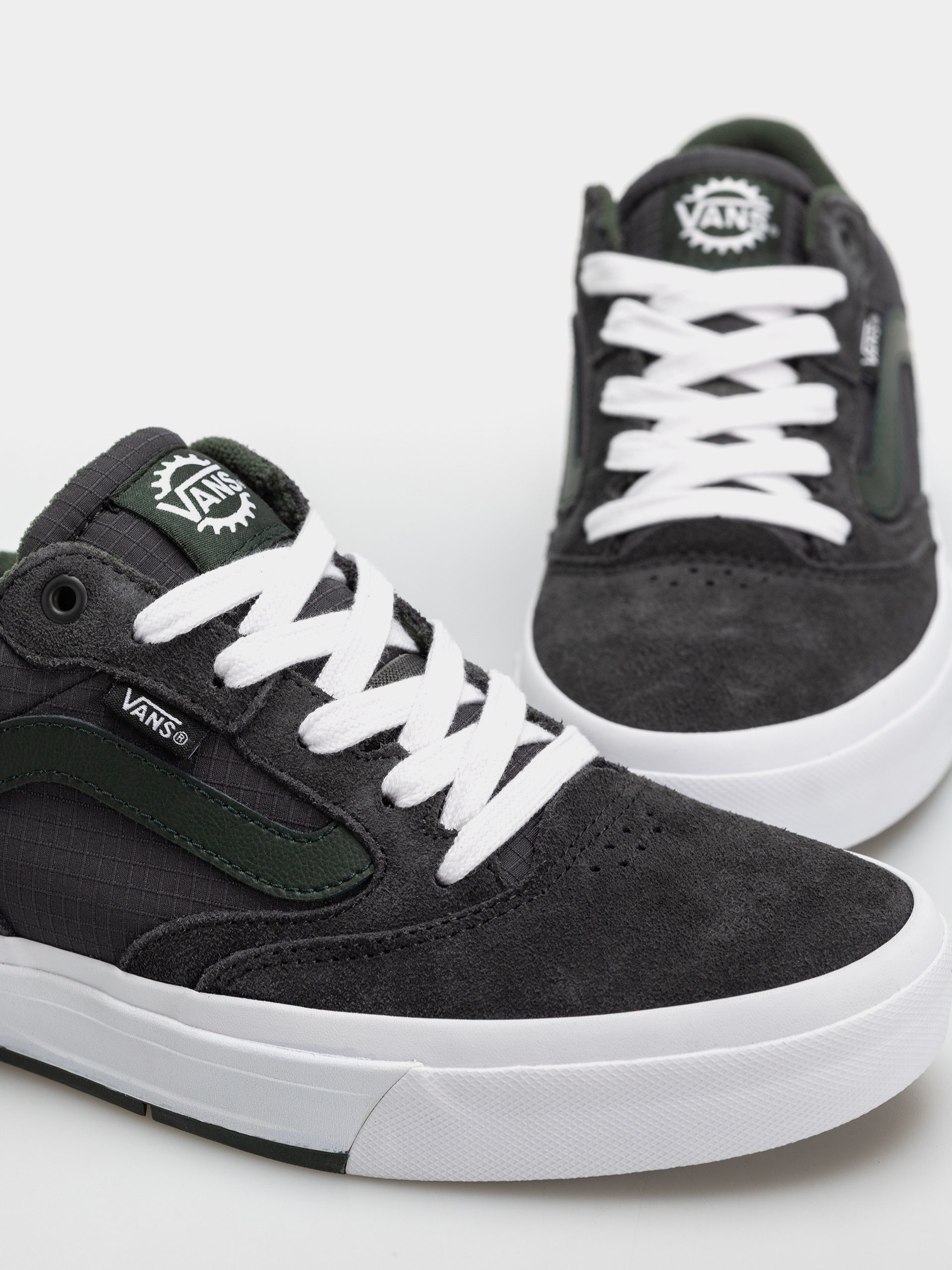 Vans Bmx Proof Wafflecup Shoes (charcoal/green)