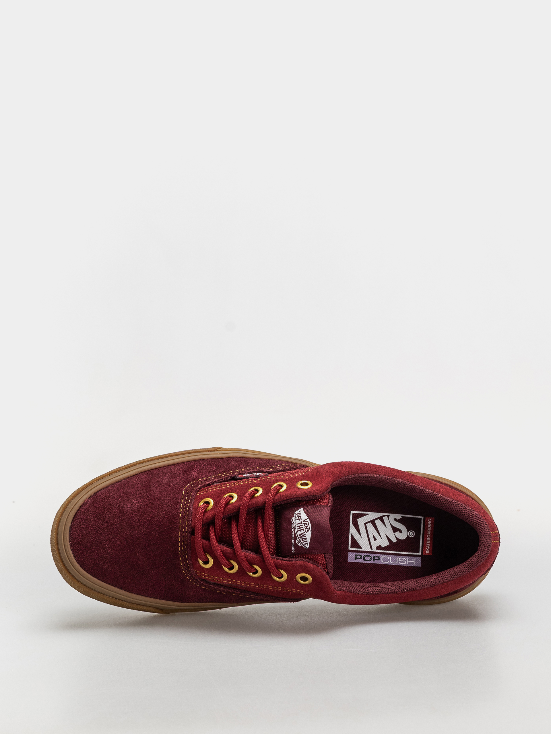Vans Skate Era Wafflecup Shoes (dark red/gum)