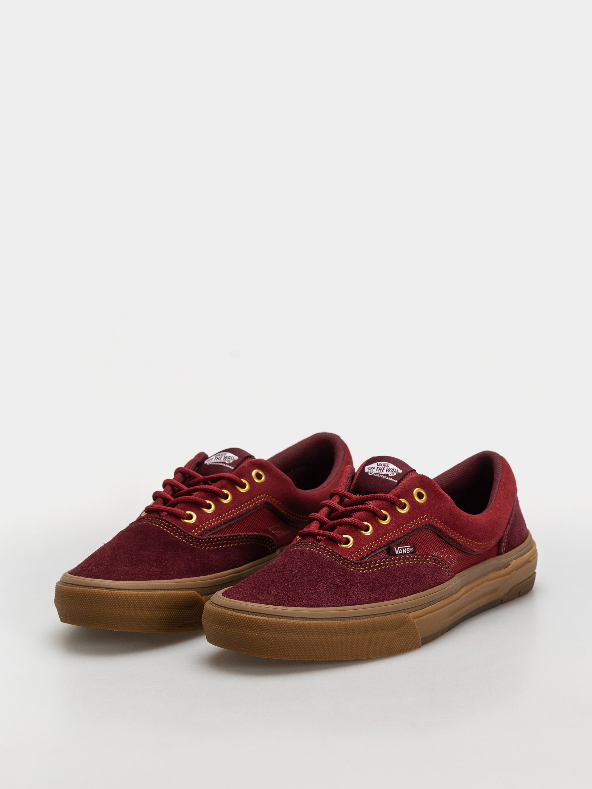 Vans Skate Era Wafflecup Shoes (dark red/gum)