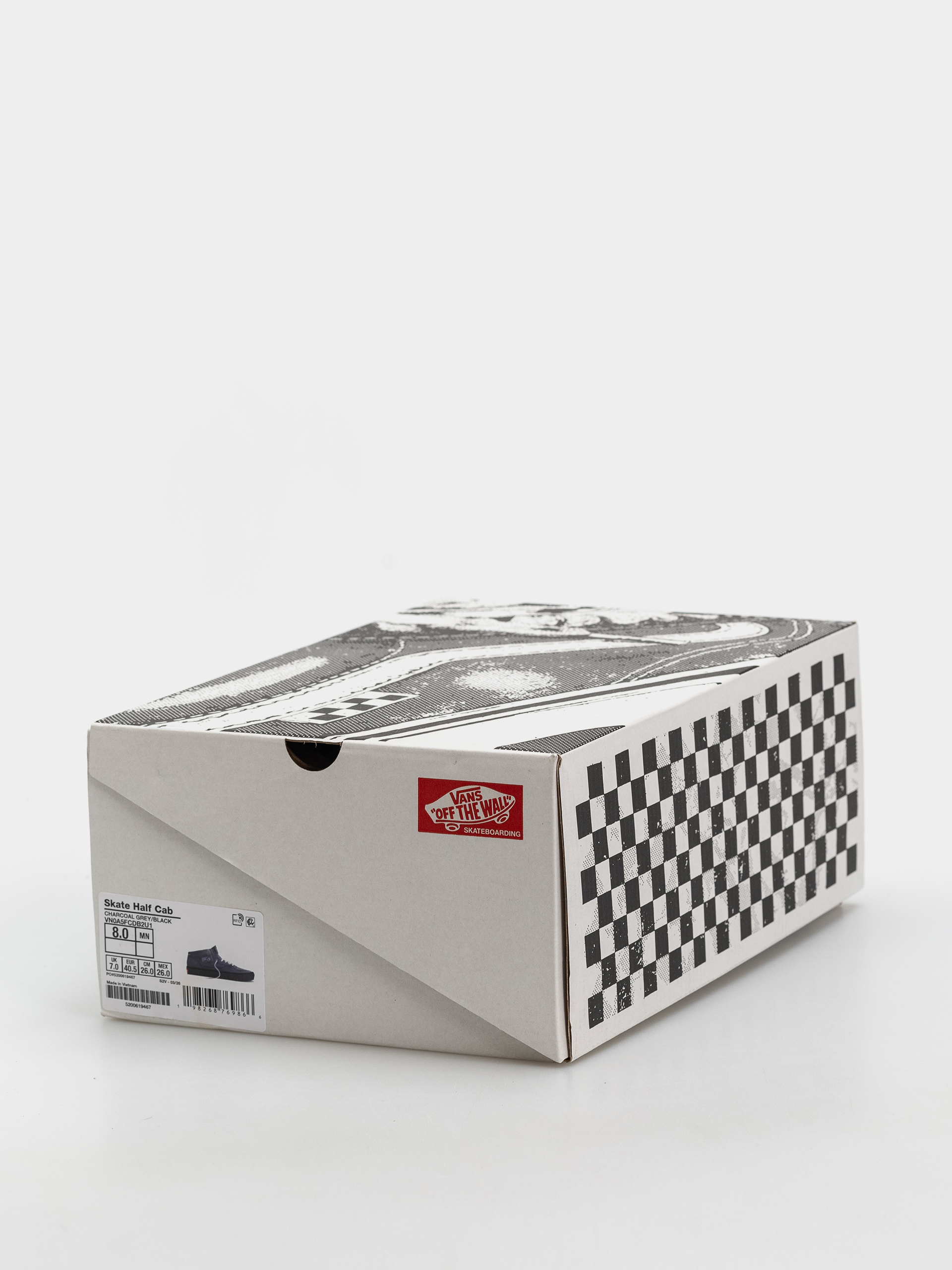 Vans Skate Half Cab Schuhe (charcoal grey/b)