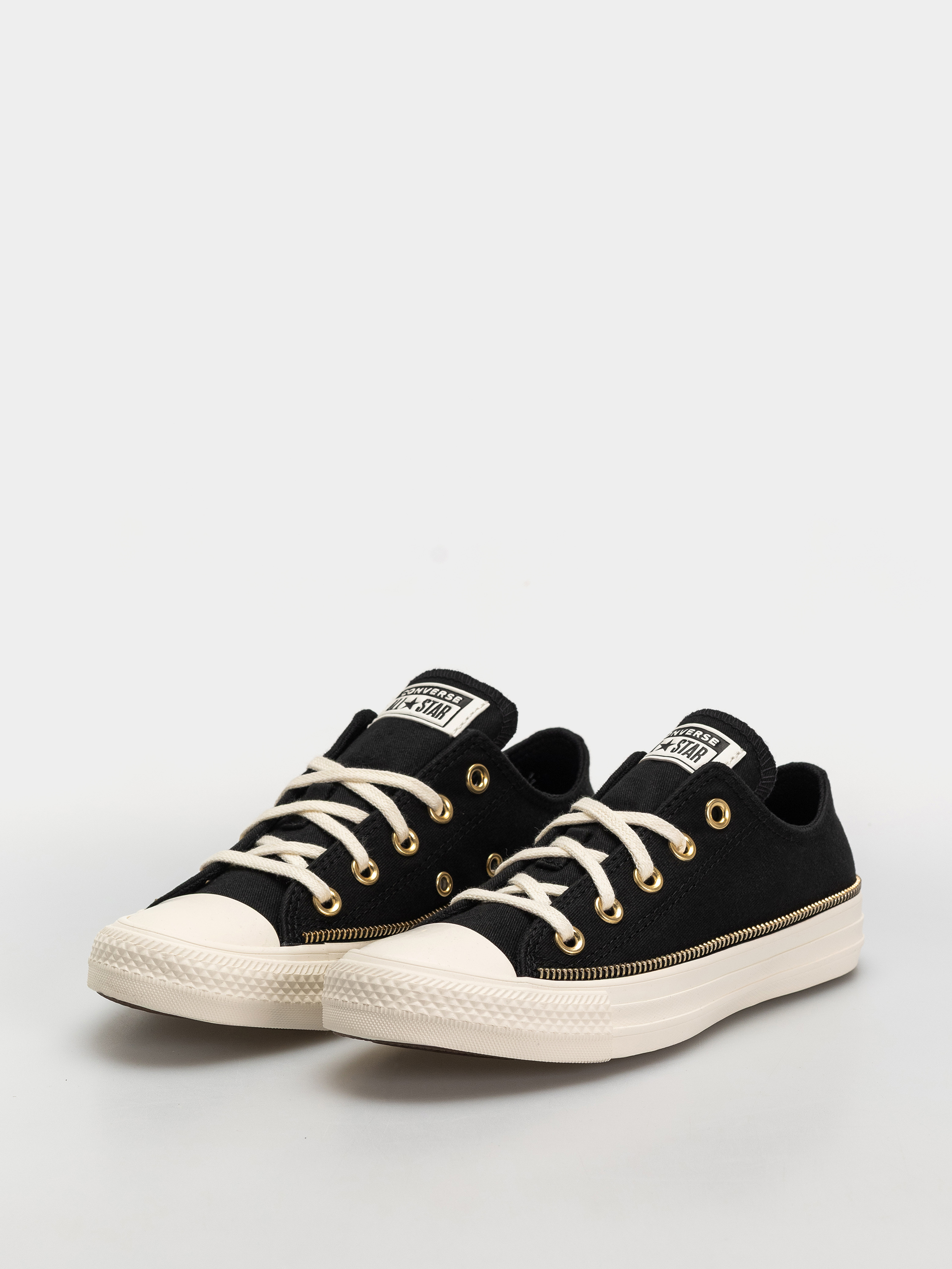 Converse Chucks Chuck Taylor All Star Ox Wmn (black/egret/gold)