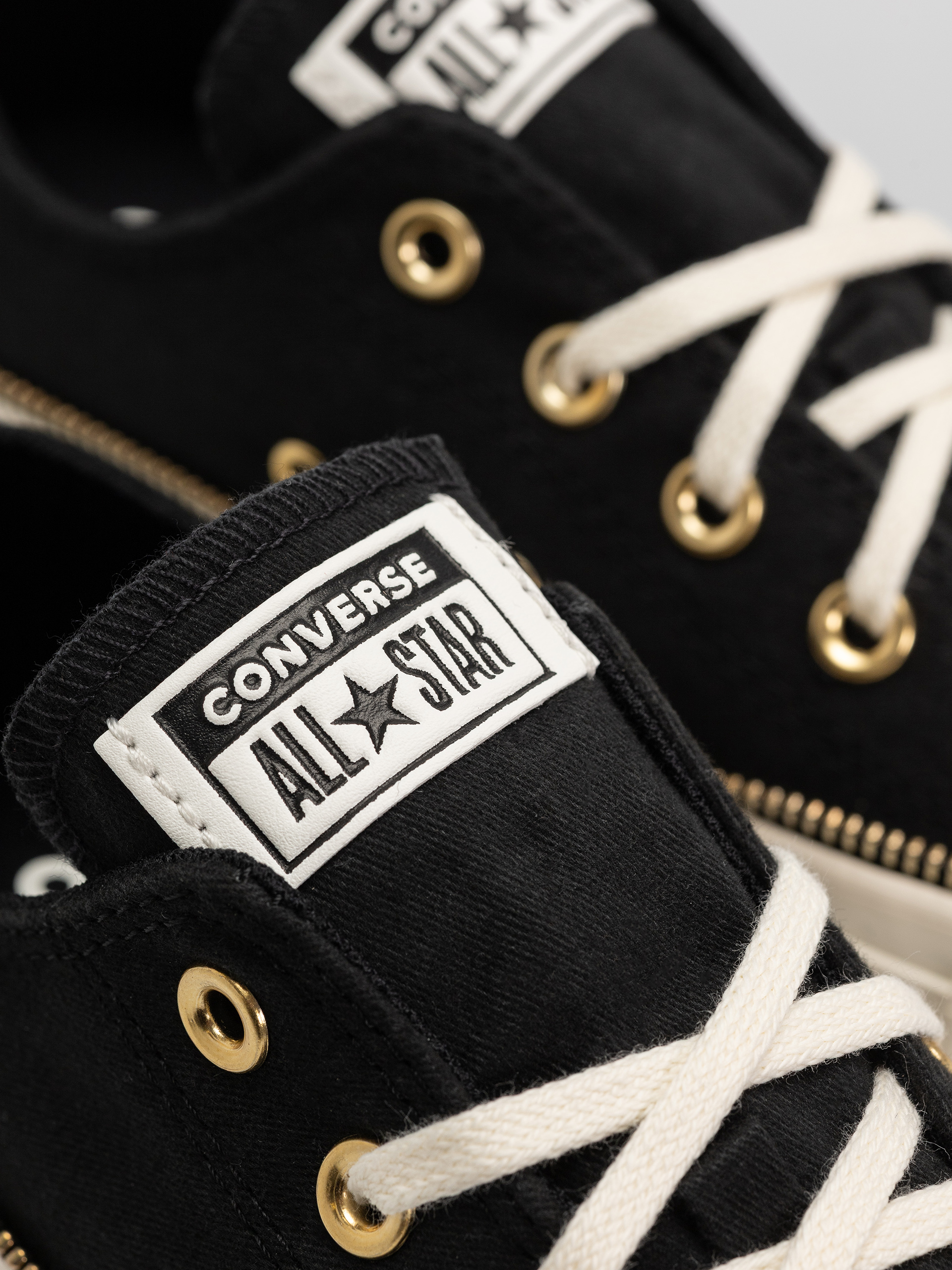 Converse Chucks Chuck Taylor All Star Ox Wmn (black/egret/gold)