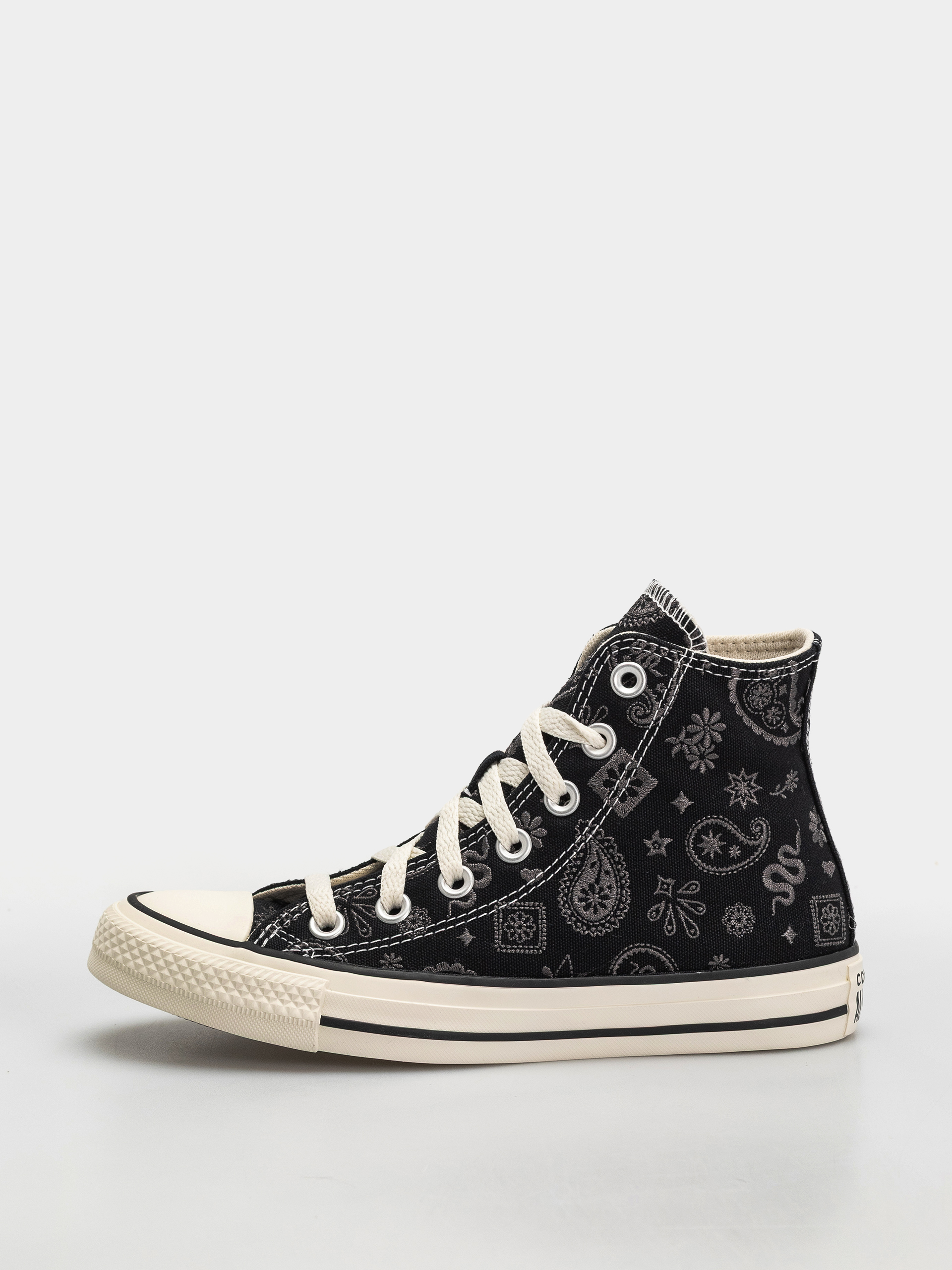 Converse Chucks Chuck Taylor All Star Hi Wmn (black/dark matter/natural ivory)