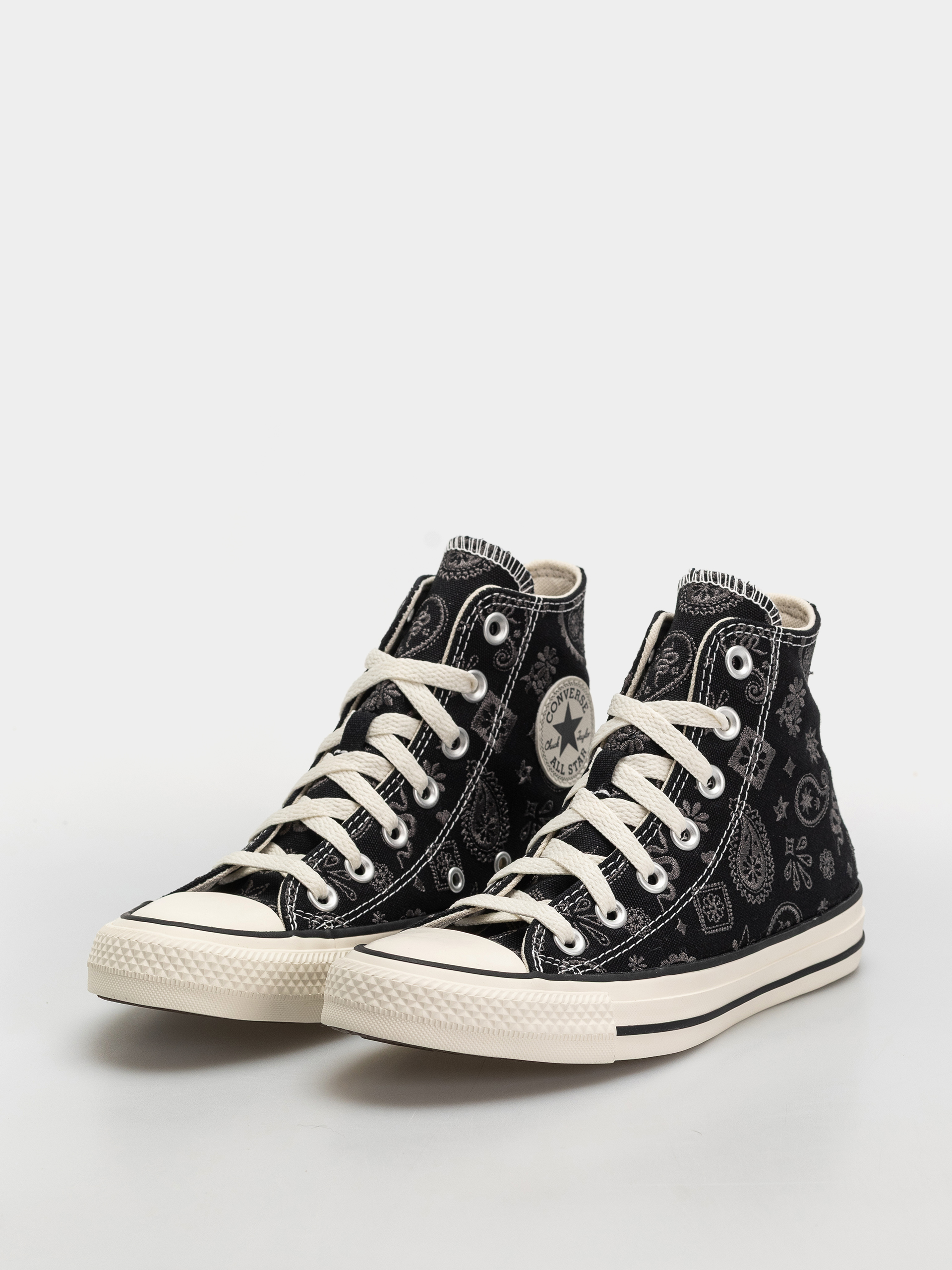 Converse Chucks Chuck Taylor All Star Hi Wmn (black/dark matter/natural ivory)