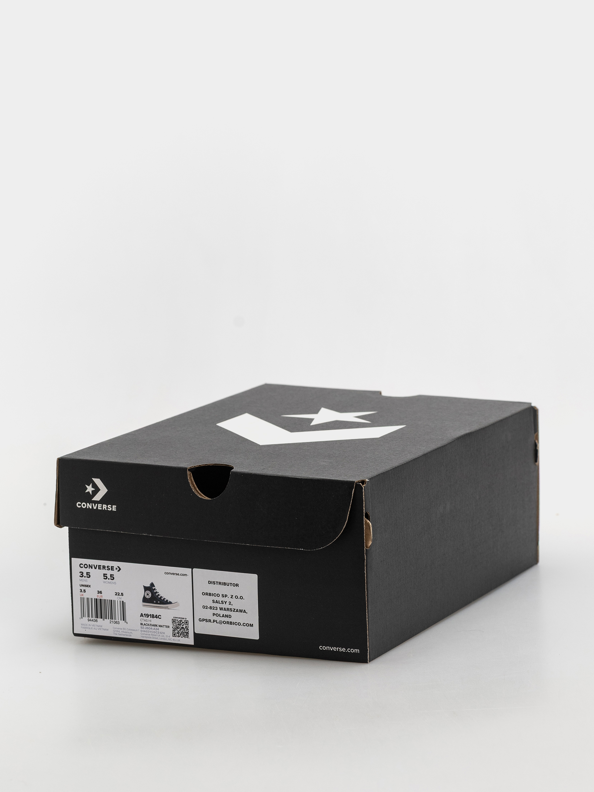 Converse Chucks Chuck Taylor All Star Hi Wmn (black/dark matter/natural ivory)