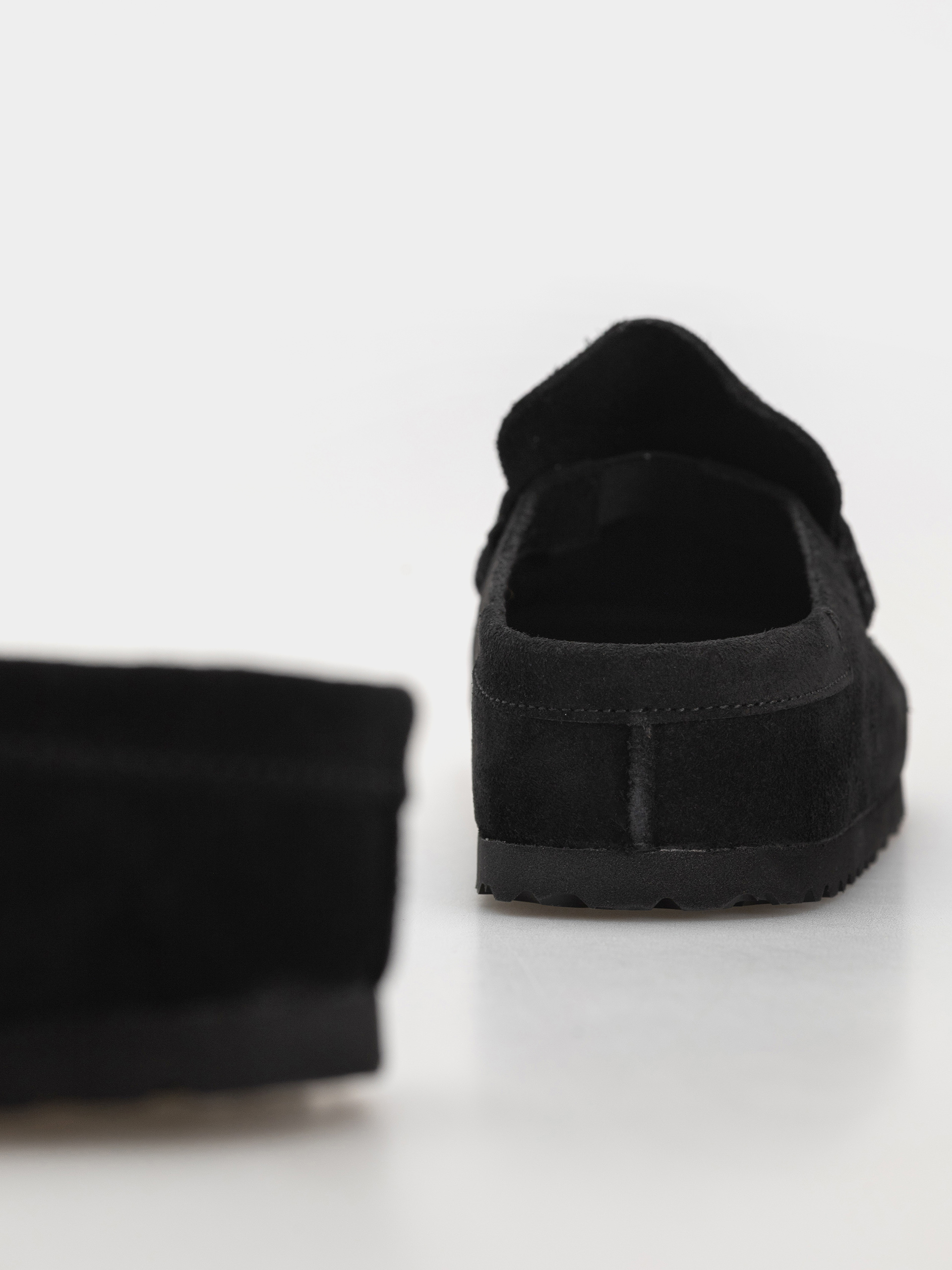 Birkenstock Flip-flops Naples Wrapped Suede Leather Narrow (black)