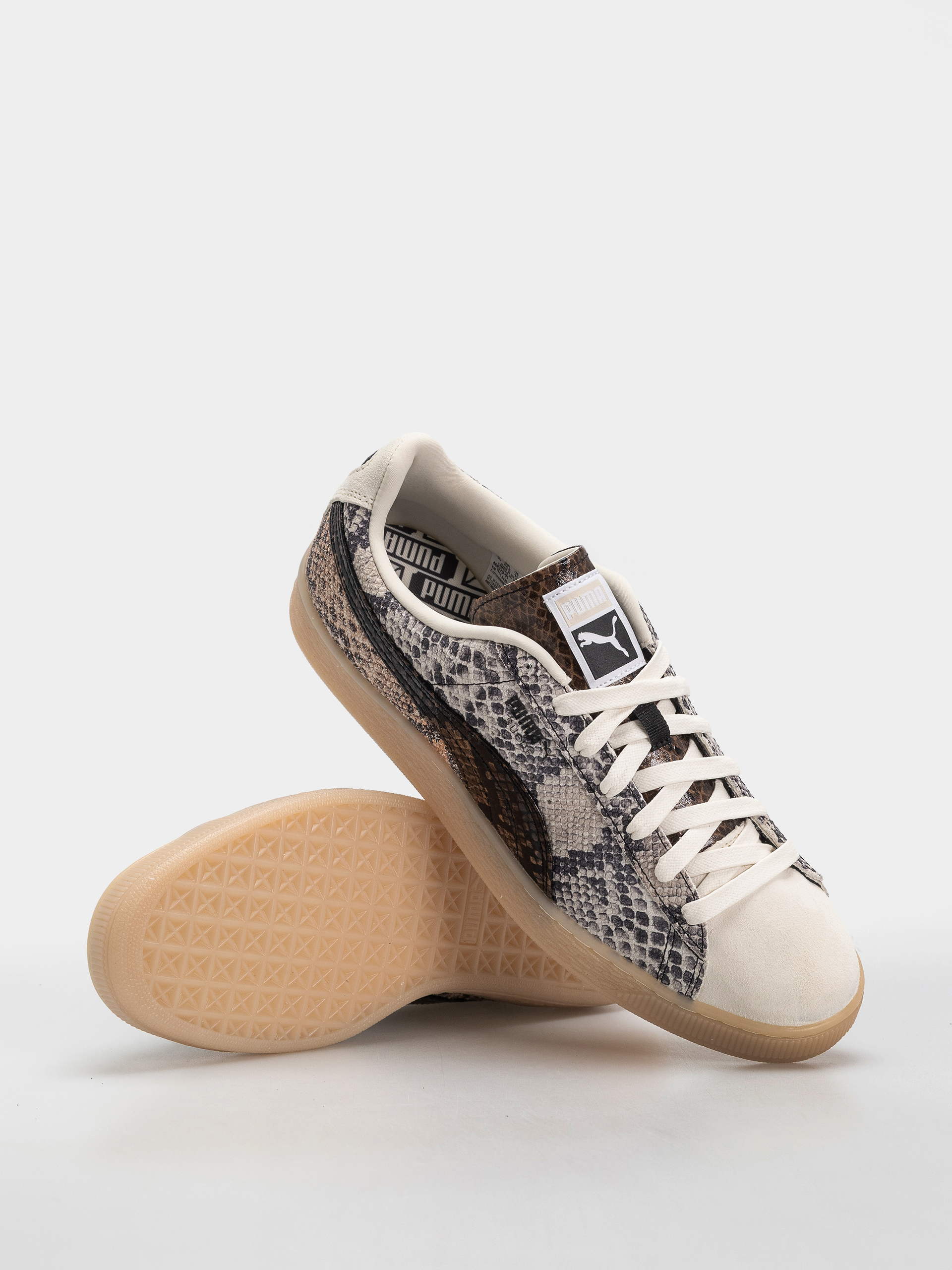Puma Shoes Suede Snake (frosted ivory/puma black)