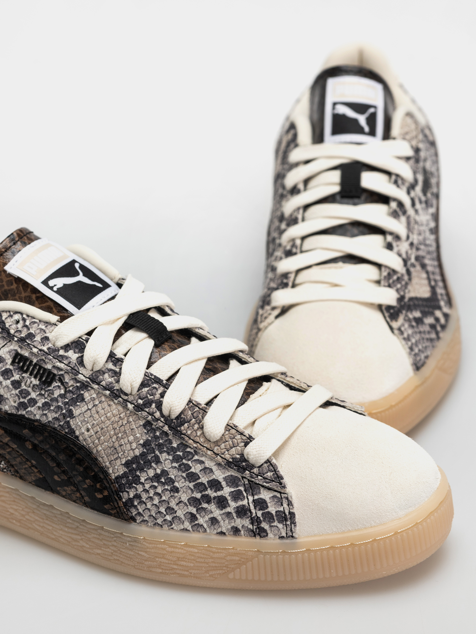 Puma Schuhe Suede Snake (frosted ivory/puma black)